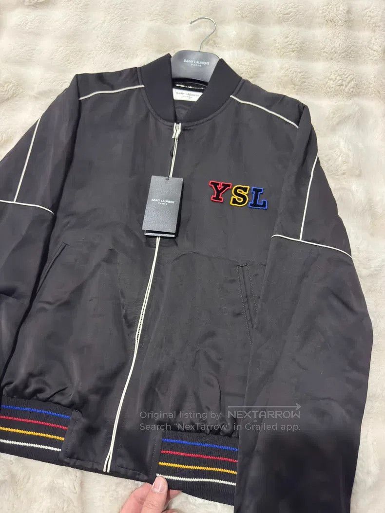 Saint Laurent Paris Saint Laurent Paris Baseball Jacket Size US M / EU 48-50 / 2 - 5 Thumbnail