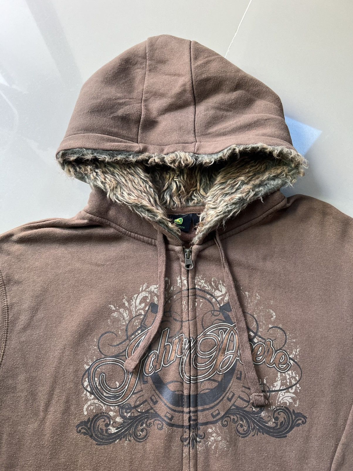 John Deere Faded John Deere Brown Hoodie Size US XL / EU 56 / 4 - 2 Thumbnail