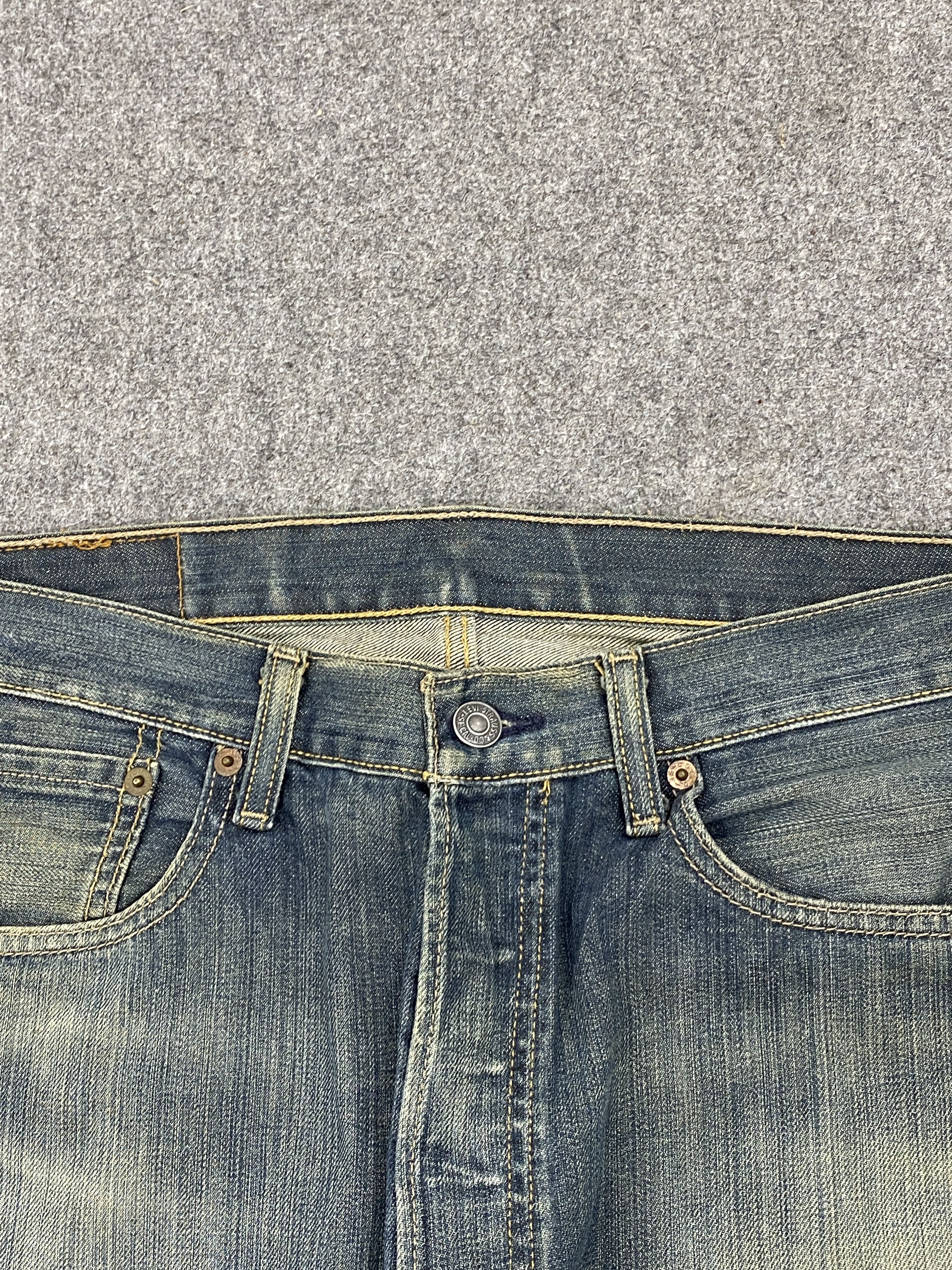 Levi's Rusty Vintage Levis 501 Button Fly Jeans DP2344 Size US 32 / EU 48 - 7 Thumbnail