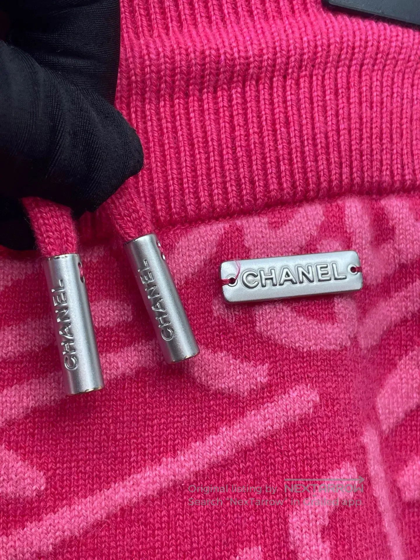 Chanel Chanel Ski Collection Cashmere Track Pants. Size 33" - 3 Thumbnail