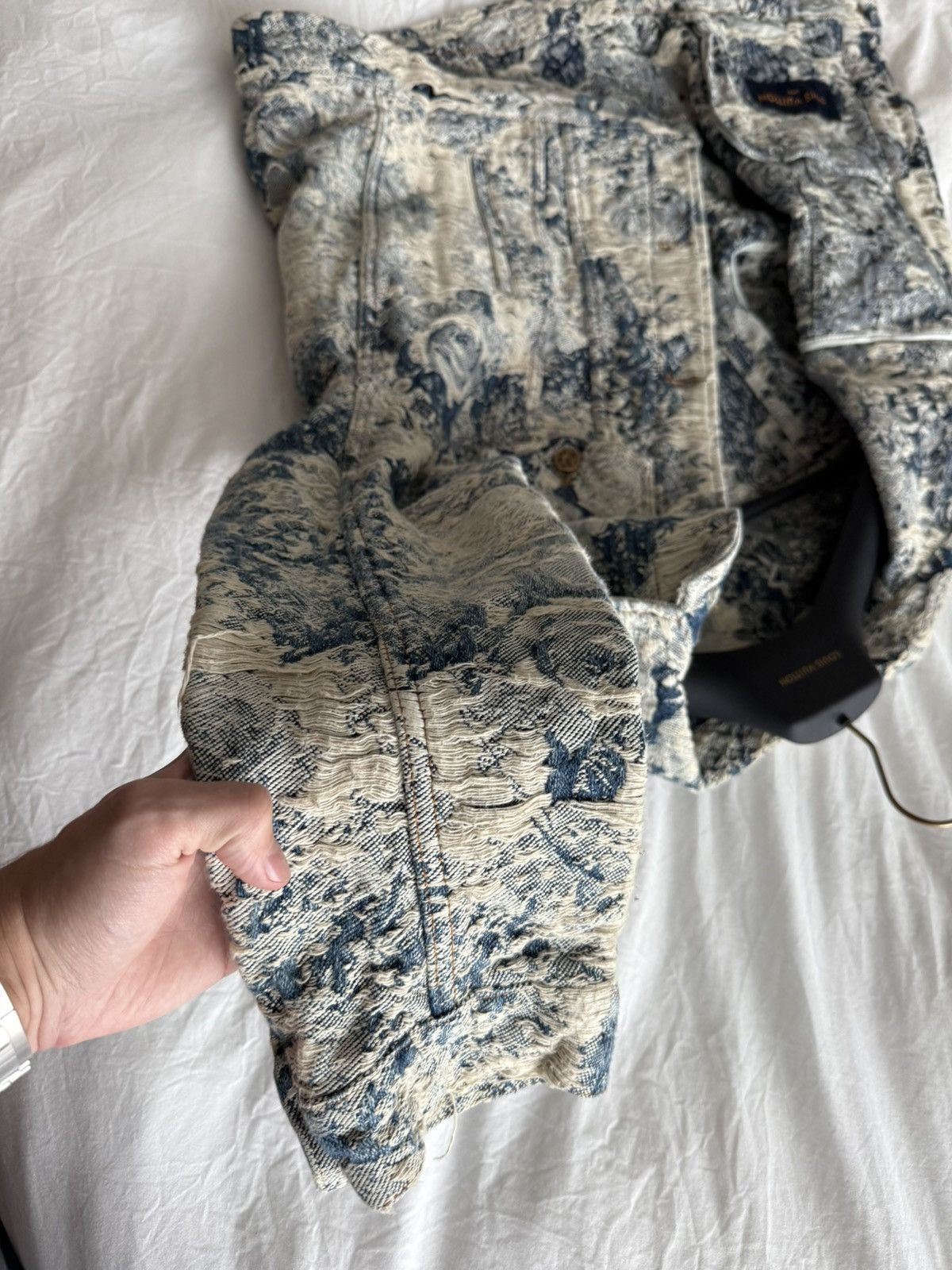 Louis Vuitton Virgil Abloh Tapestry Denim Jacket Louis Vuitton Size US S / EU 44-46 / 1 - 17 Thumbnail