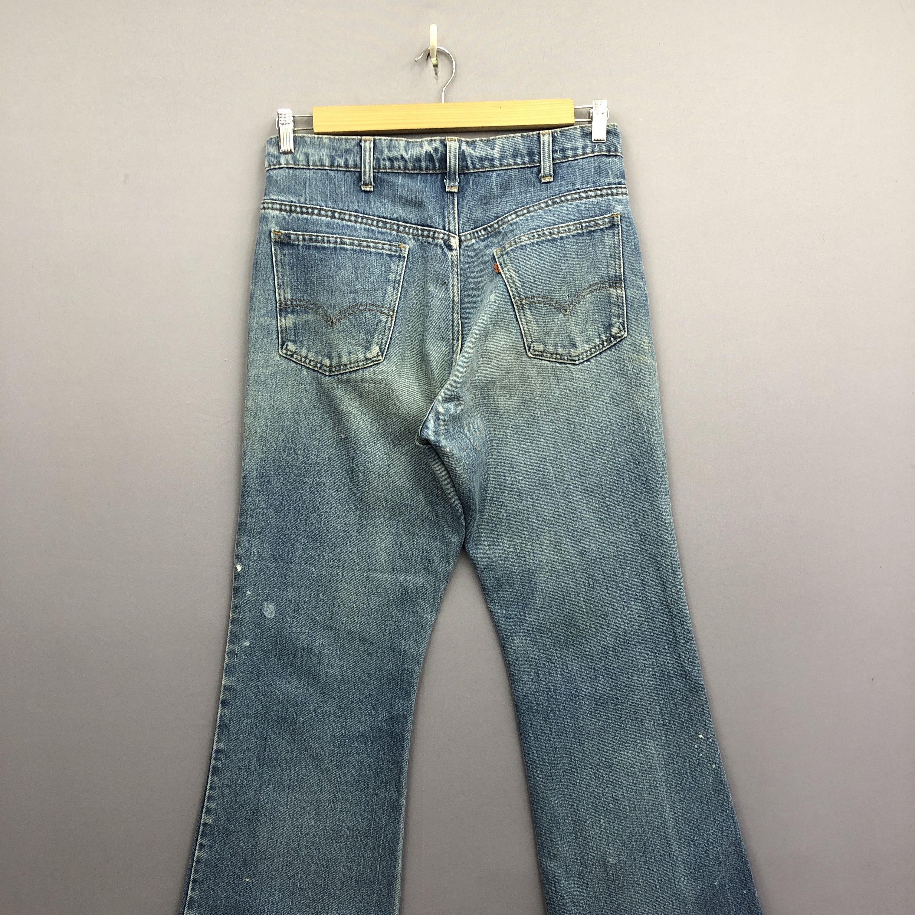 Levi's Vintage 70s Levis 646 Faded Flare Jeans Levi's Bootcut Denim Size US 32 / EU 48 - 4 Thumbnail