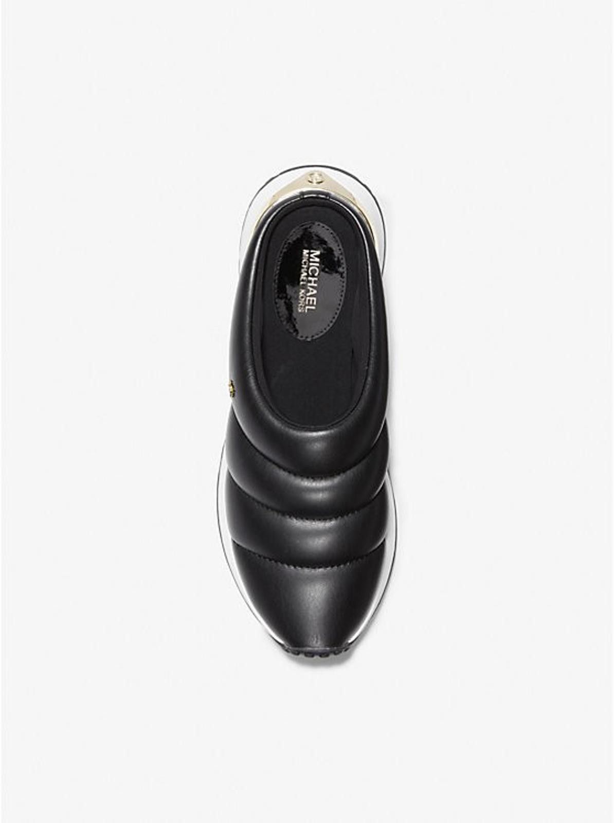 Michael Kors Michael Kors Womens Epic Slip On Mule Sneakers Nappa Quilted Size US 10 / IT 40 - 3 Thumbnail