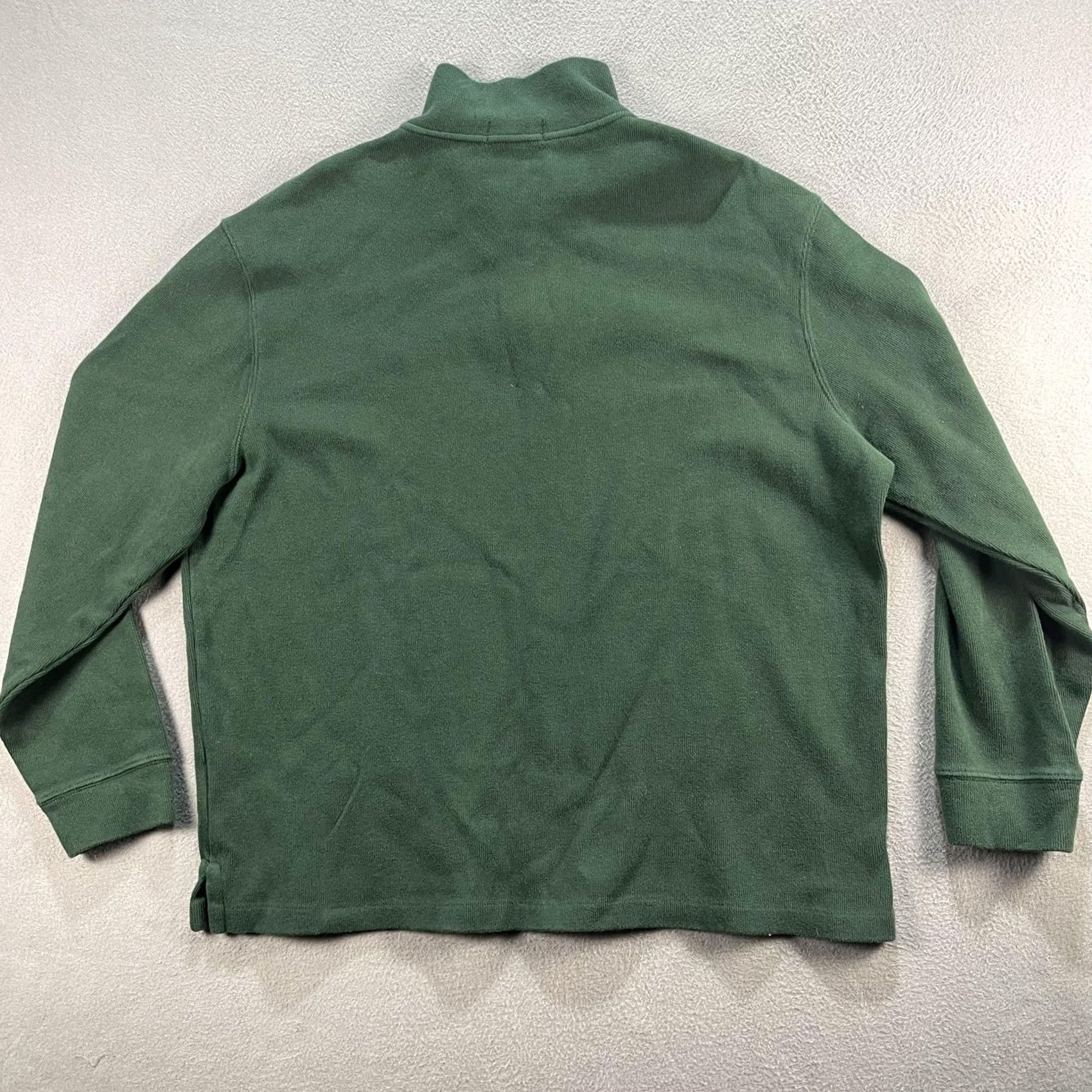 Polo Ralph Lauren Polo Ralph Lauren Sweater Mens XL Pullover Mock Neck Half Zip Green 1/4 Zip Knit Classic Polo Pony Logo Mock Neck Pullover Sweater Size US XL / EU 56 / 4 - 2 Thumbnail