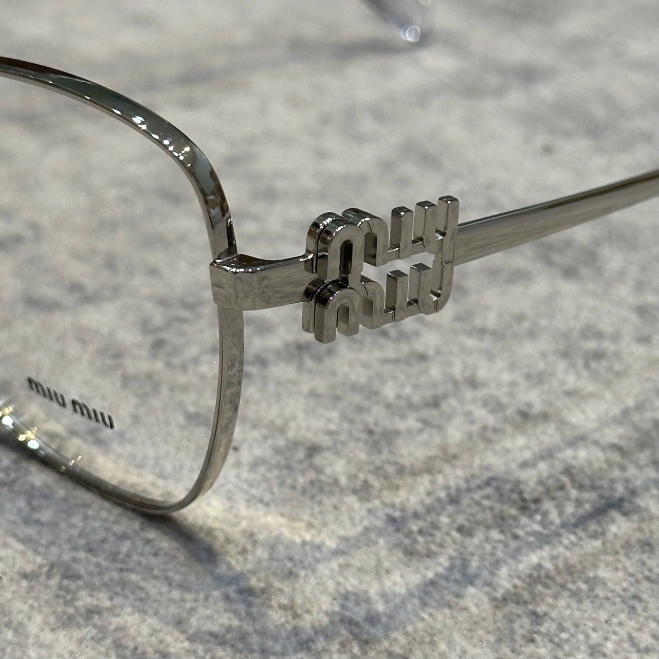 Miu Miu MIU MIU MU 50XV 1BC1O1 Sunglasses Size ONE SIZE - 2 Thumbnail