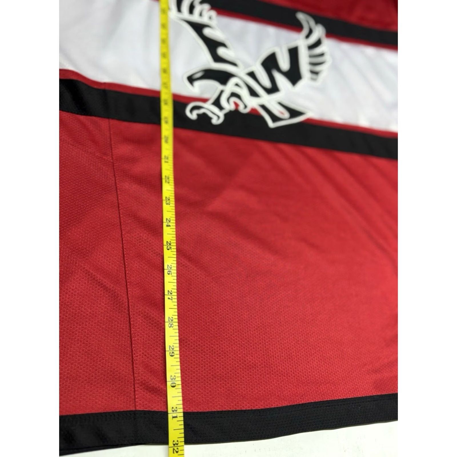 Vintage Eastern Washington Eagles Colosseum Hockey Jersey Red XL Mens Size US XL / EU 56 / 4 - 4 Thumbnail