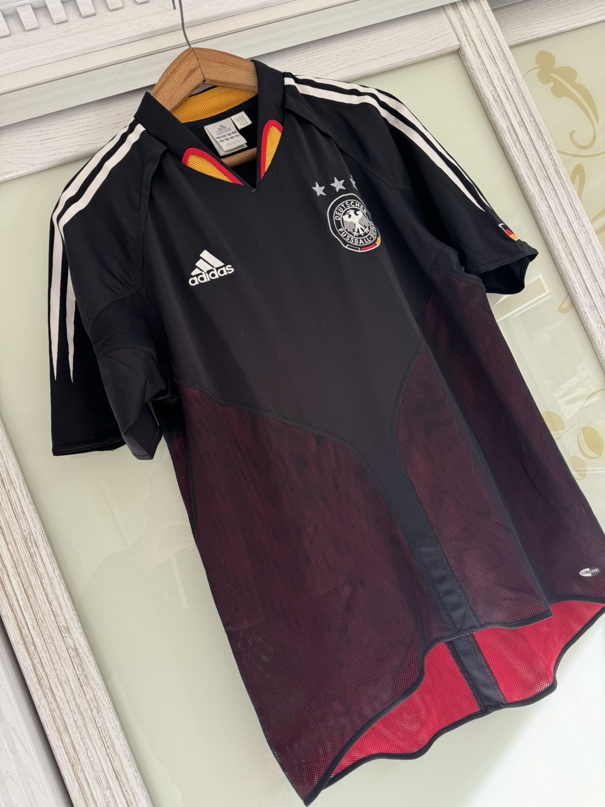 Adidas Vintage Germany 2004-2005 Away Soccer Jersey Football Shirt Size US M / EU 48-50 / 2 - 4 Thumbnail