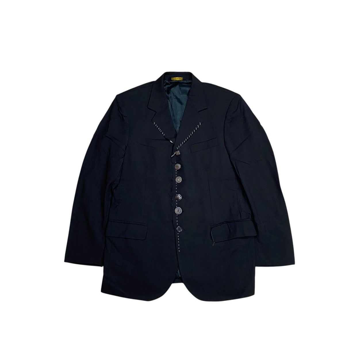 Geoffrey B. Small Geoffrey B.Small Contrast Stitch Blazer Jacket Size US M / EU 48-50 / 2 - 1 Thumbnail