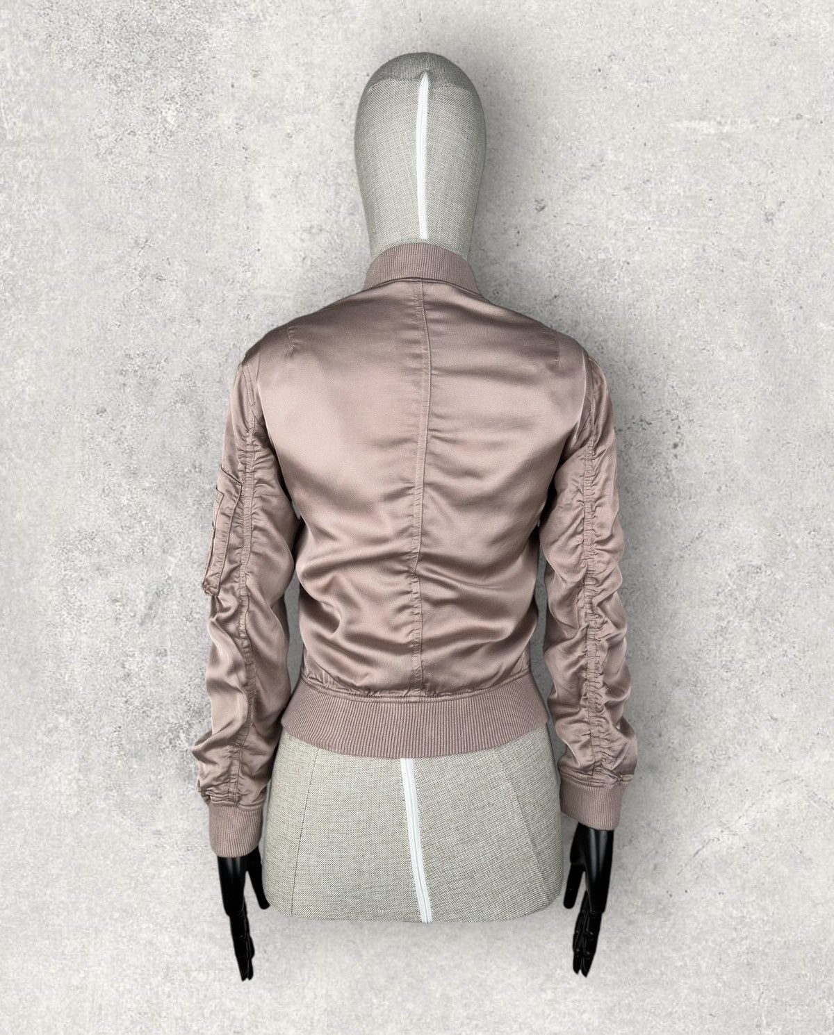 Allsaints ALLSAINTS MA-1 Kuma Bomber Jacket 100% Rayon Size XS / US 0-2 / IT 36-38 - 4 Thumbnail