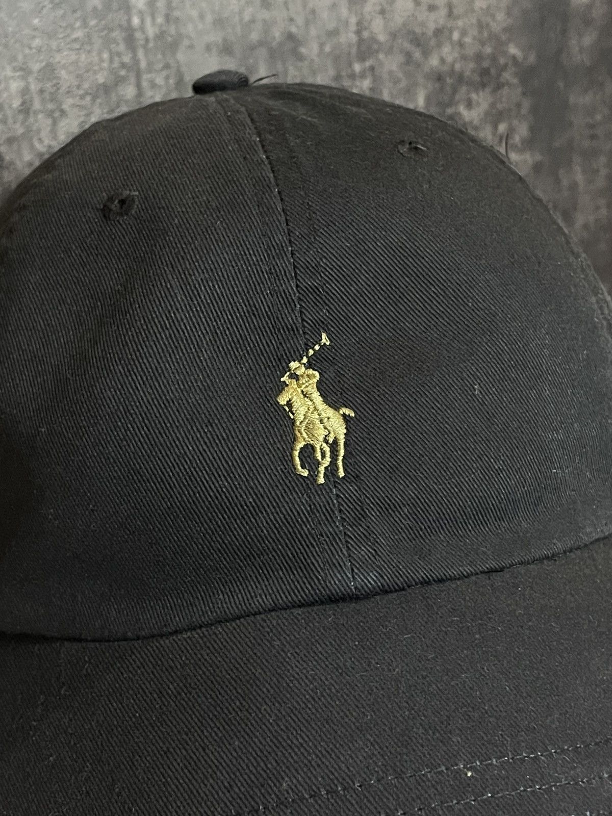 Polo Ralph Lauren Polo Ralph Lauren Pony Black Cap Hat RRL Size ONE SIZE - 6 Thumbnail