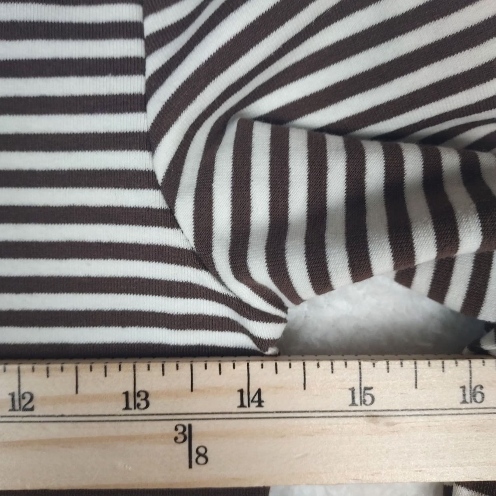 Vintage VINTAGE No Boundaries XS Brown White Striped Cropped Zip Up Hoodie Juniors Size XS / US 0-2 / IT 36-38 - 6 Thumbnail