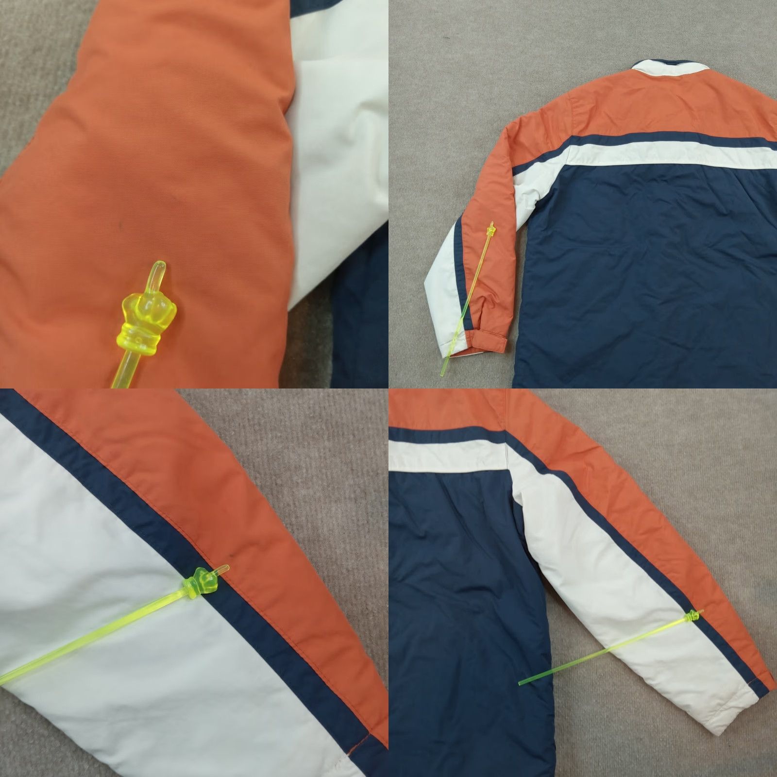 Brooks Brothers Brooks Brothers Mens XL Blue Orange Full Zip Insulated Parka Jacket Puffer Outdoors Size US XL / EU 56 / 4 - 8 Thumbnail