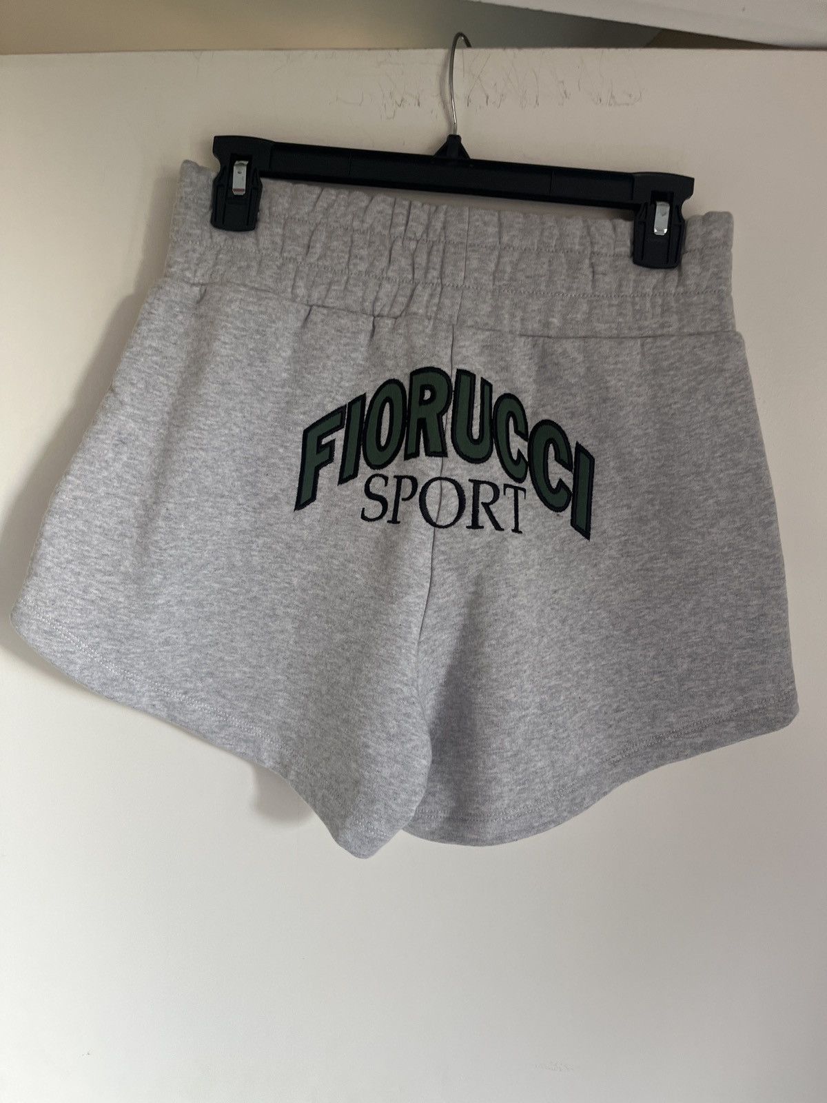 Fiorucci Fiorucci Sport Logo Gym Sweat Shorts Gray S Size 27" / US 4 / IT 40 - 1 Thumbnail