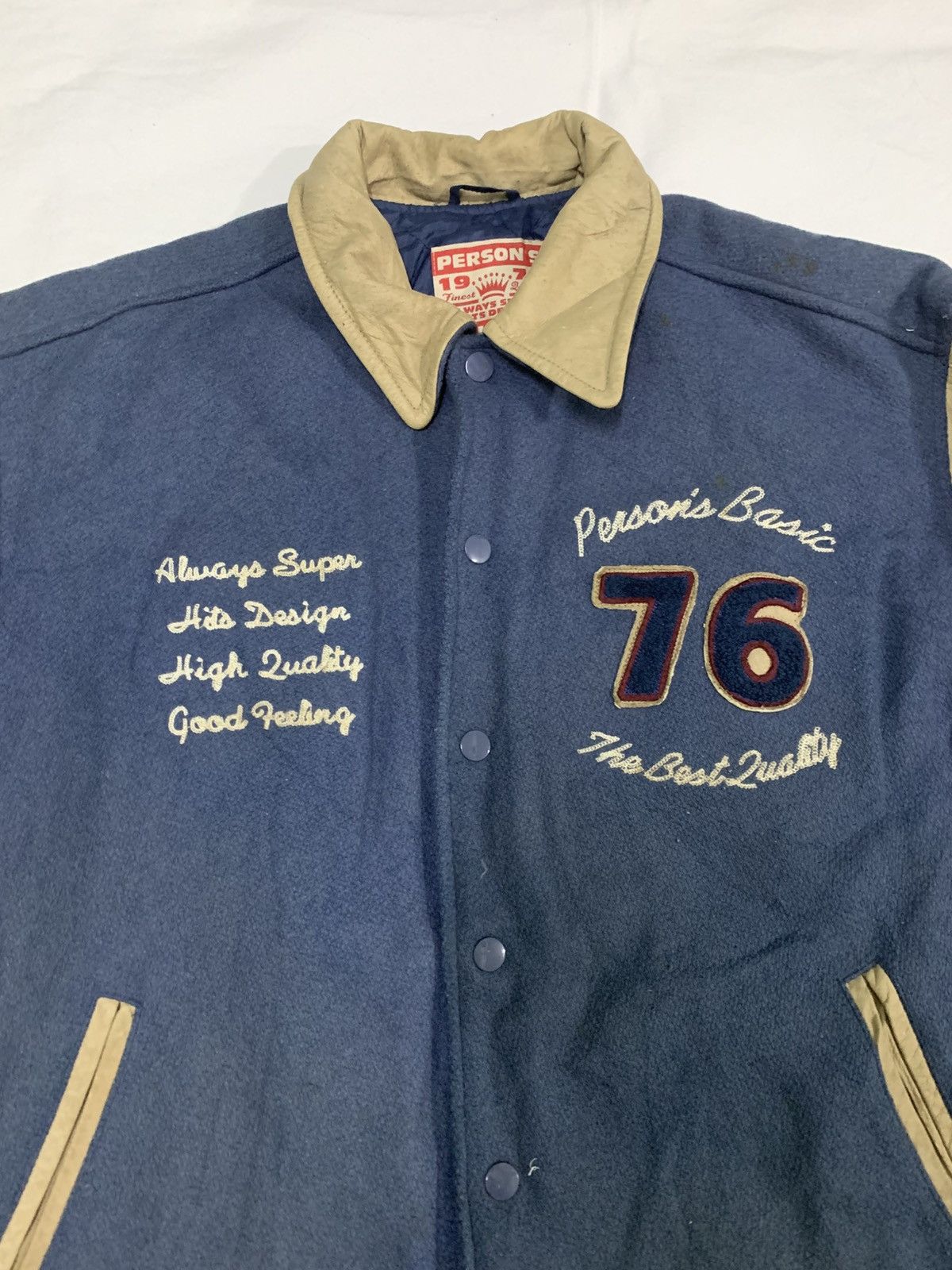 If Six Was Nine × Japanese Brand PERSON'S 76 versity jecket Size US L / EU 52-54 / 3 - 2 Thumbnail