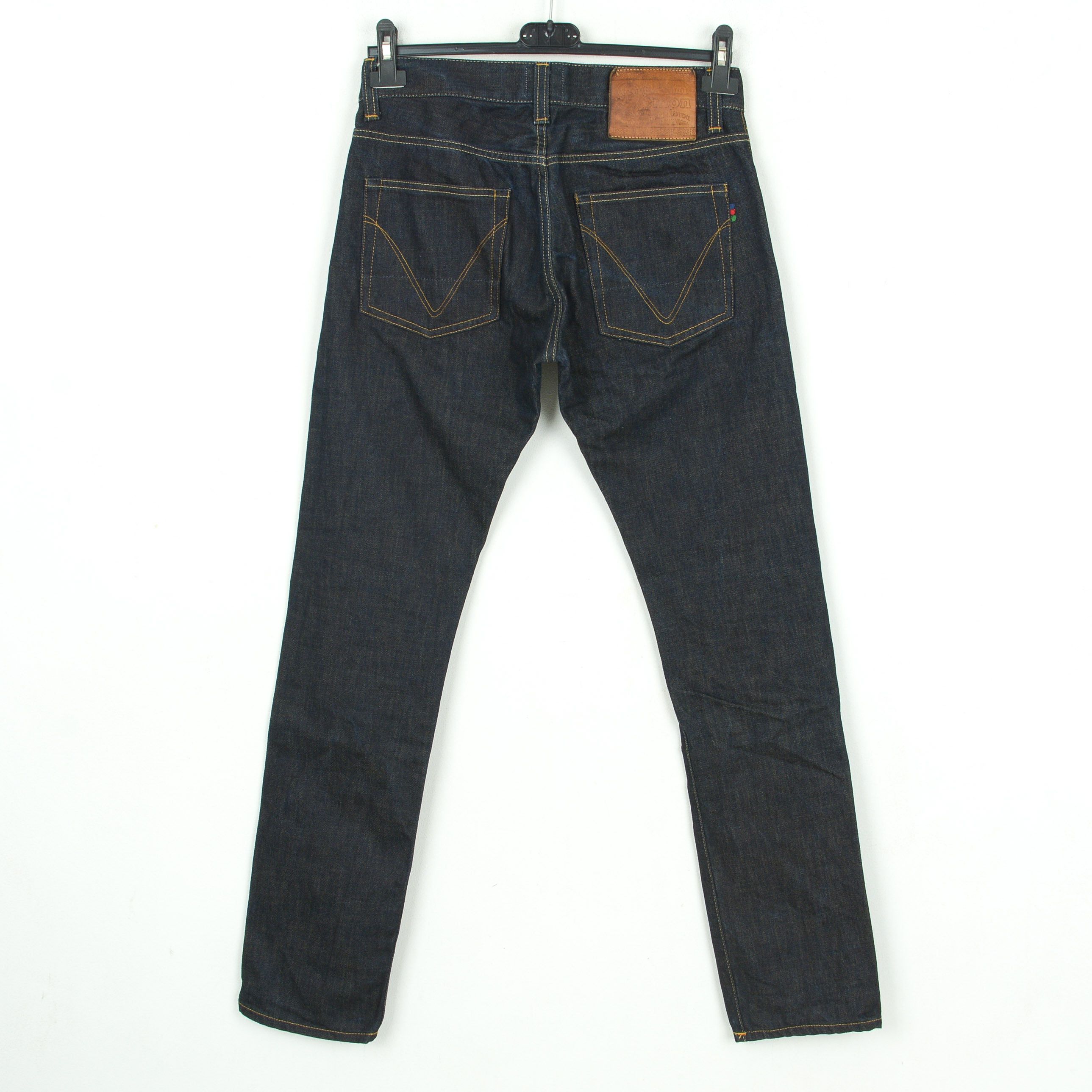 Denim Demon Aktiebolaget Mens W29 L32 Slim Taper Raw Selvage Jeans Pants Size US 29 - 4 Thumbnail