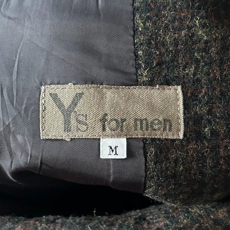 Yohji Yamamoto Yohji Yamamoto size m 80s Retro Brown Plaid Suit 2502-Next Size 36R - 4 Thumbnail