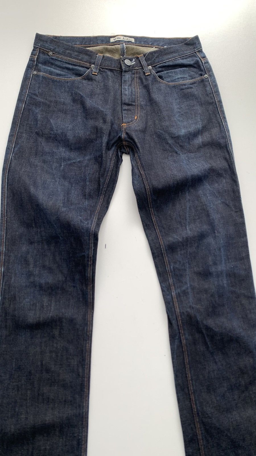 Acne Studios × Designer × Japanese Brand Acne Studios Jeans Navy Blue 31/34 Mens Rare Size US 31 - 2 Thumbnail