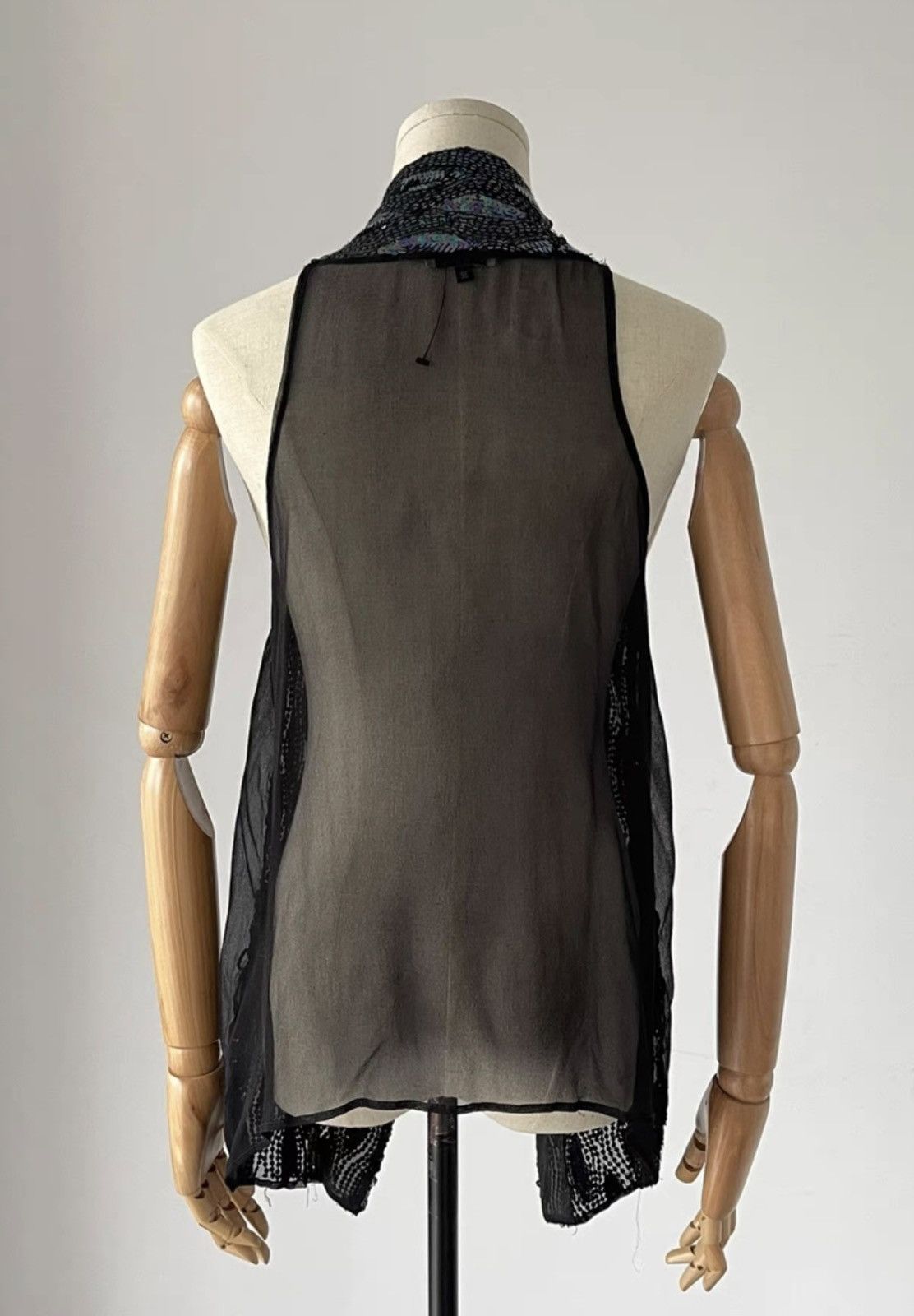 Ann Demeulemeester Ann Demeulemeester｜Silk vest Size XS / US 0-2 / IT 36-38 - 5 Thumbnail