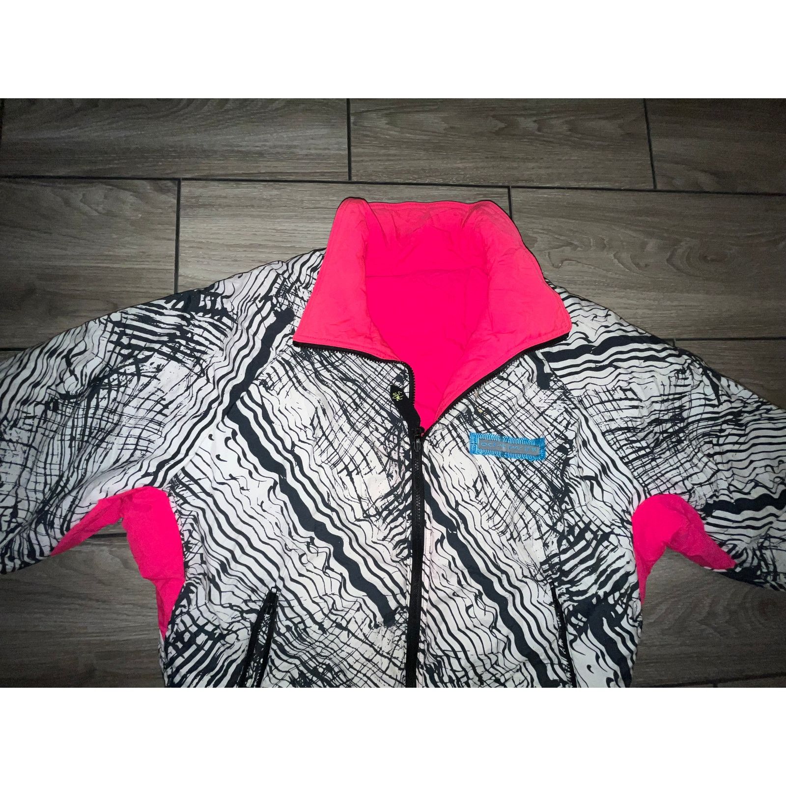 Ocean Pacific Vintage 80s OCEAN PACIFIC OP Primitive Surfer Pink Jacket Size US S / EU 44-46 / 1 - 8 Thumbnail