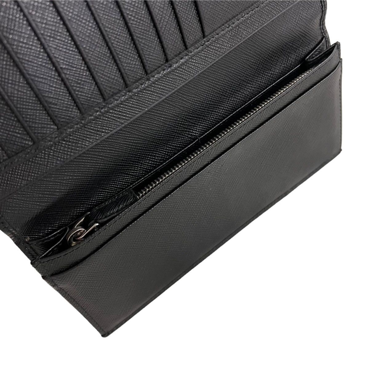 Prada Prada Saffiano Corner Long Wallet Size ONE SIZE - 5 Thumbnail