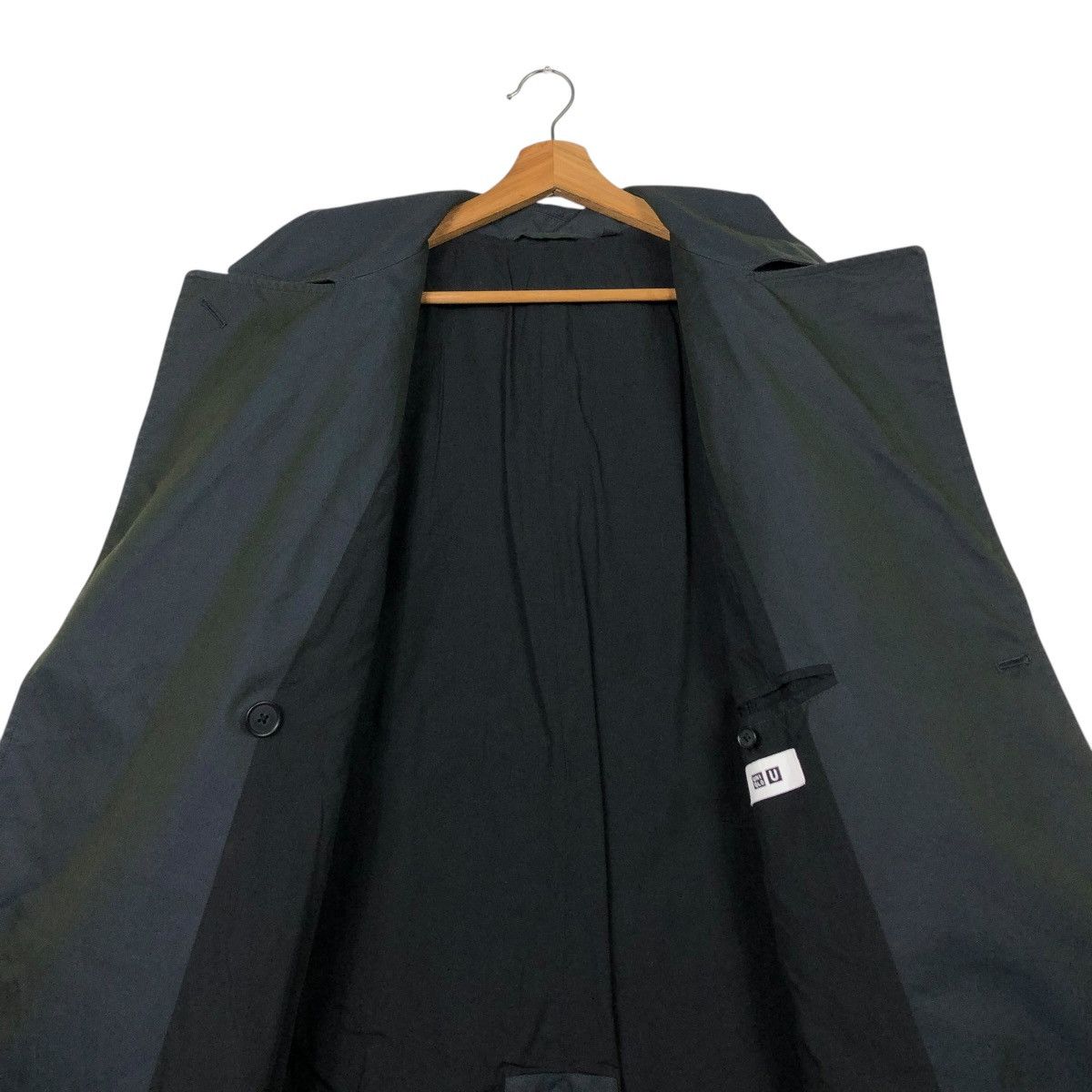 Japanese Brand 🔥RICH BLACK LONG JACKET UNIQLO UNDERCOVER BONDAGE DESIGN Size US M / EU 48-50 / 2 - 15 Thumbnail