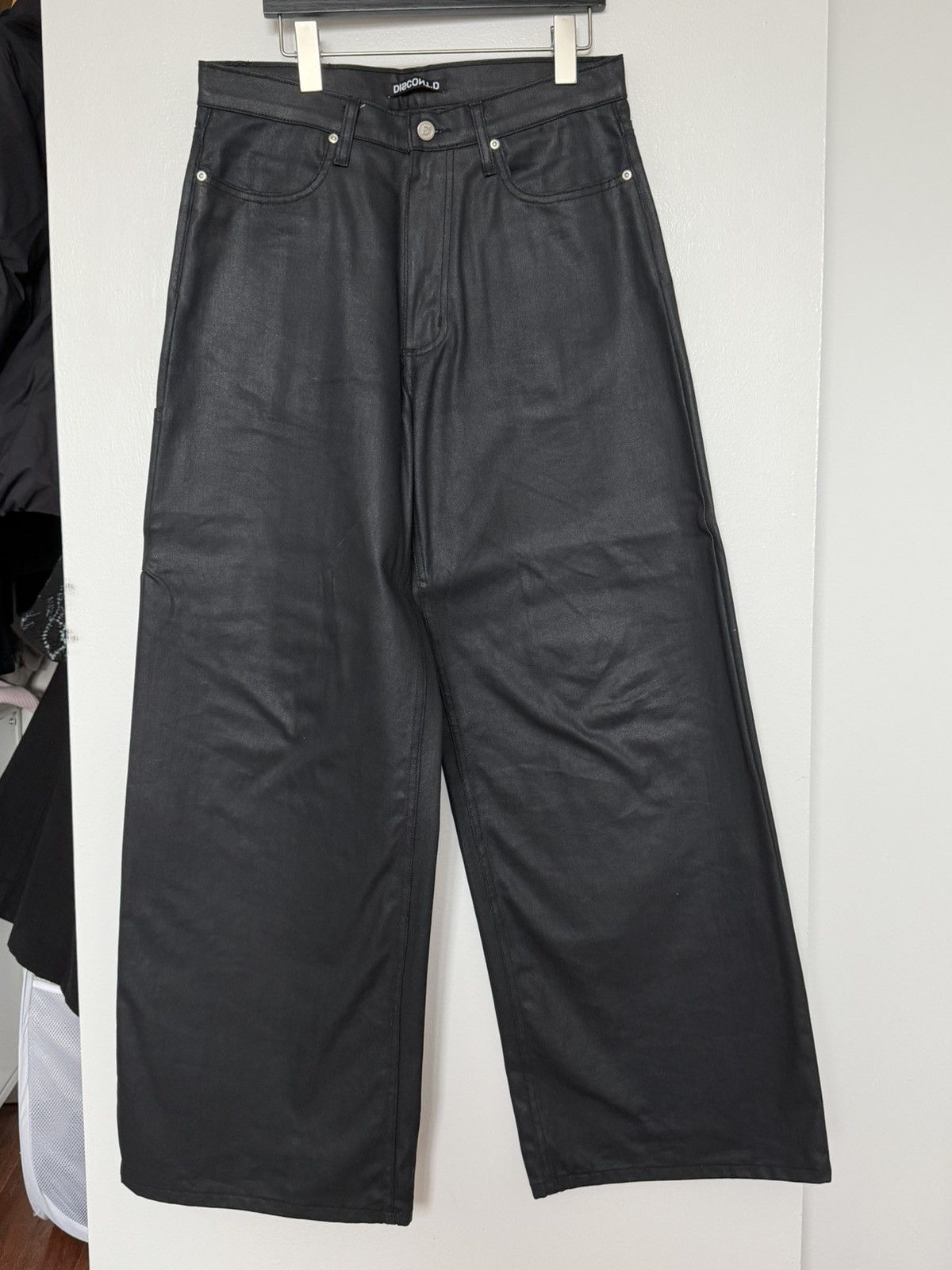 basketcase gallery Discontd Black Wax Denim Size US 30 / EU 46 - 1 Thumbnail