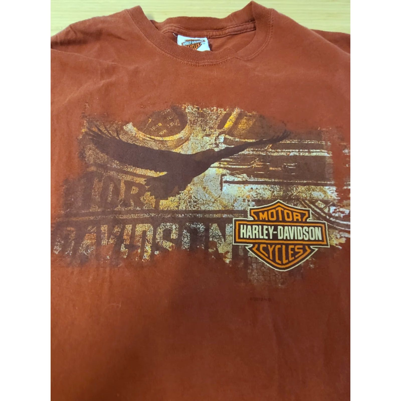 Harley Davidson Harley-Davidson Men's T-Shirt Bedford Texas Dallas Fort Worth XL Size US XL / EU 56 / 4 - 2 Thumbnail