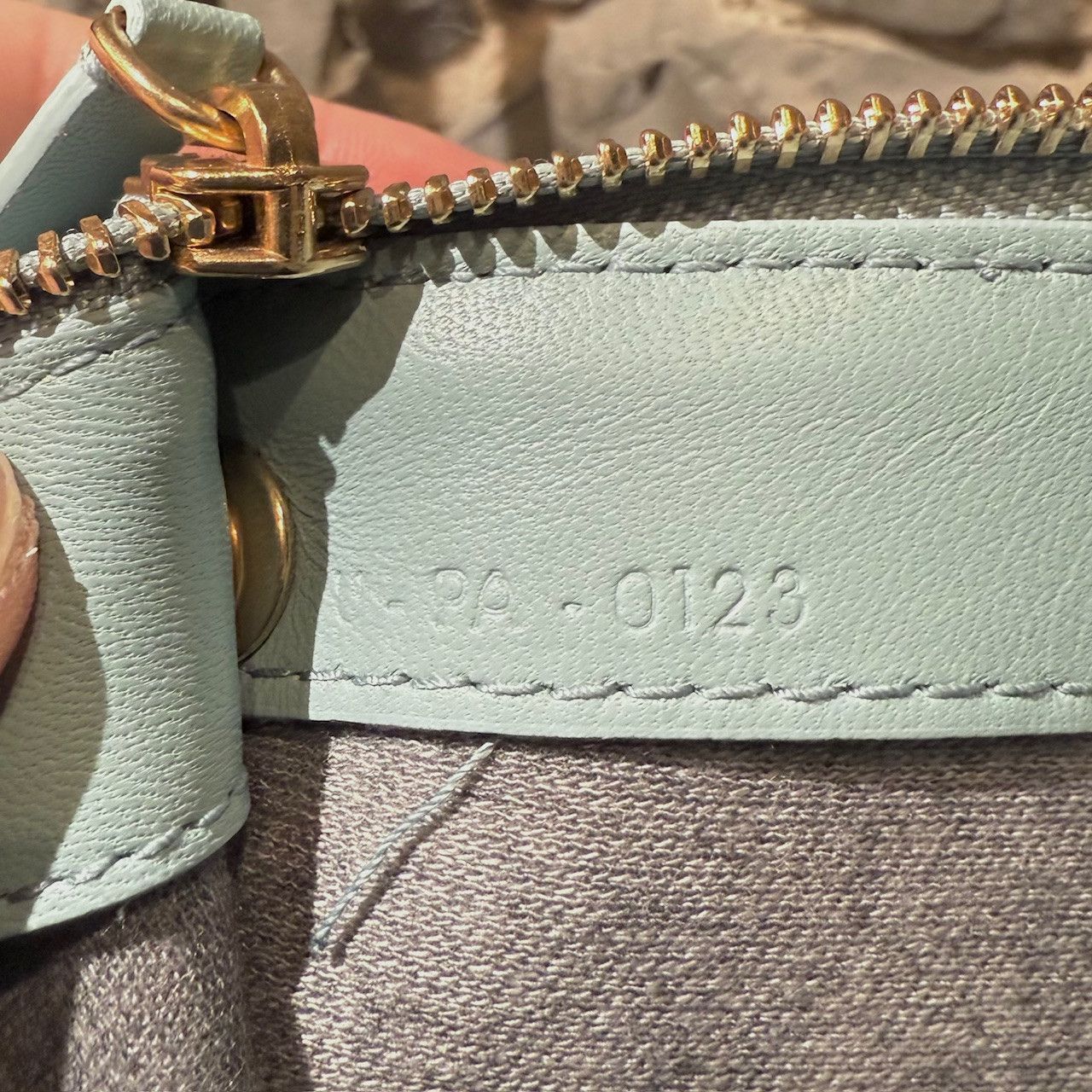 Celine Céline Light Blue Small Trio Crossbody Bag Size ONE SIZE - 12 Thumbnail