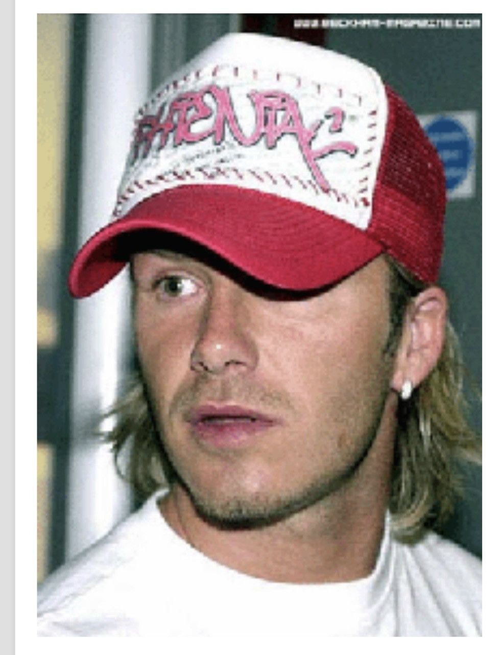 image of Phieniac Trucker Hat. Vintage. Very in Red, Men's