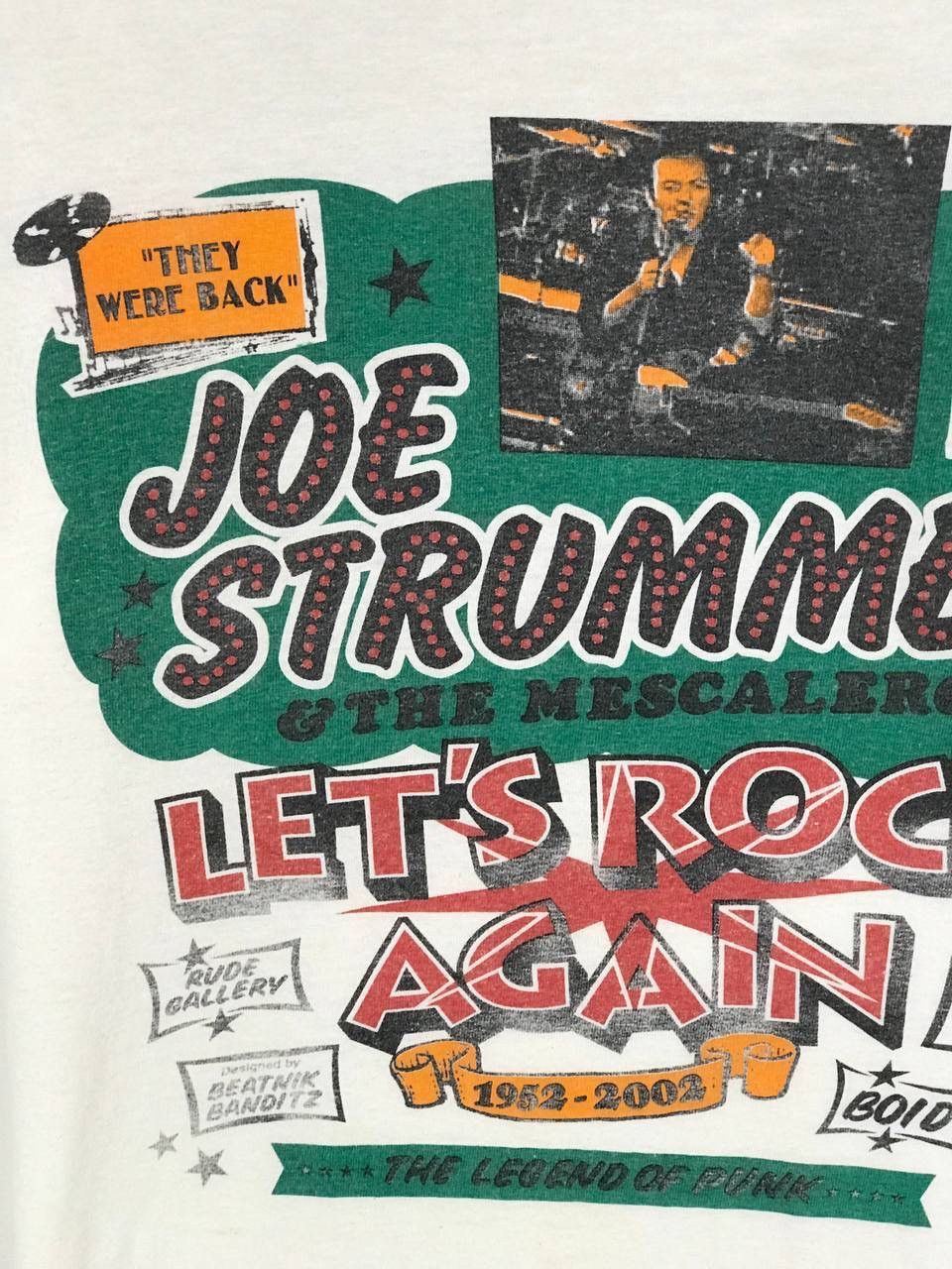 Band Tees × Vintage vintage the clash vocalist joe strummer punk Size US M / EU 48-50 / 2 - 5 Thumbnail