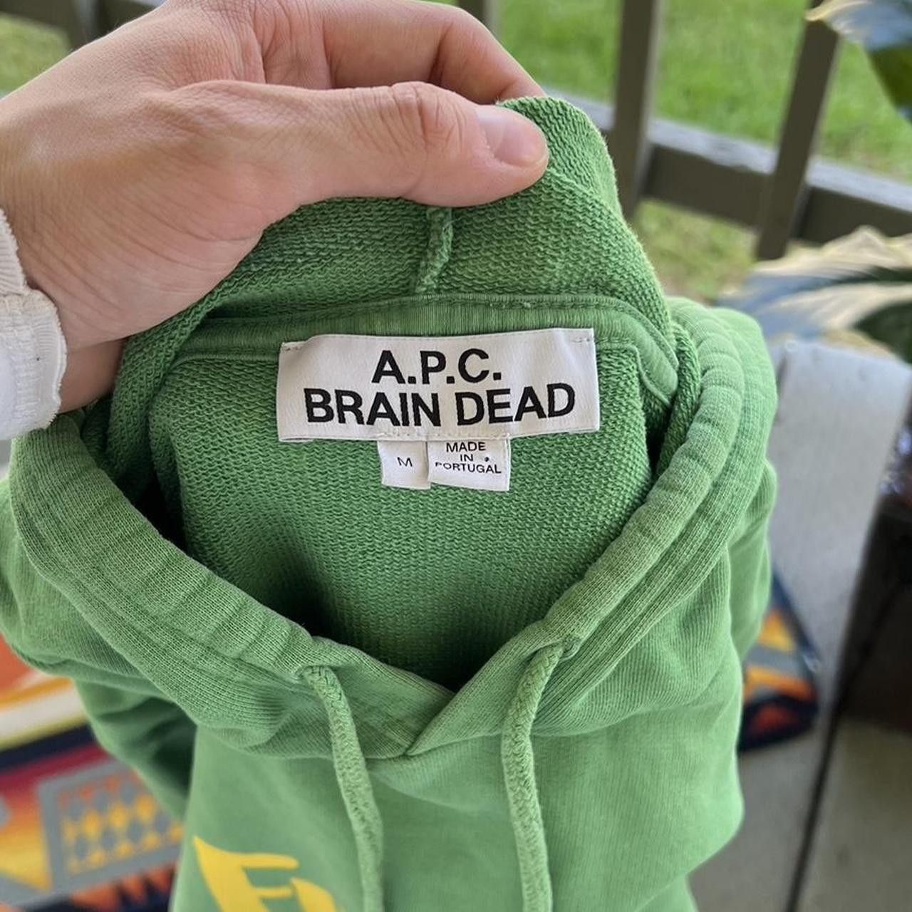 A.P.C. × Brain Dead BrainDead x APC future shock hoodie Size US M / EU 48-50 / 2 - 5 Thumbnail