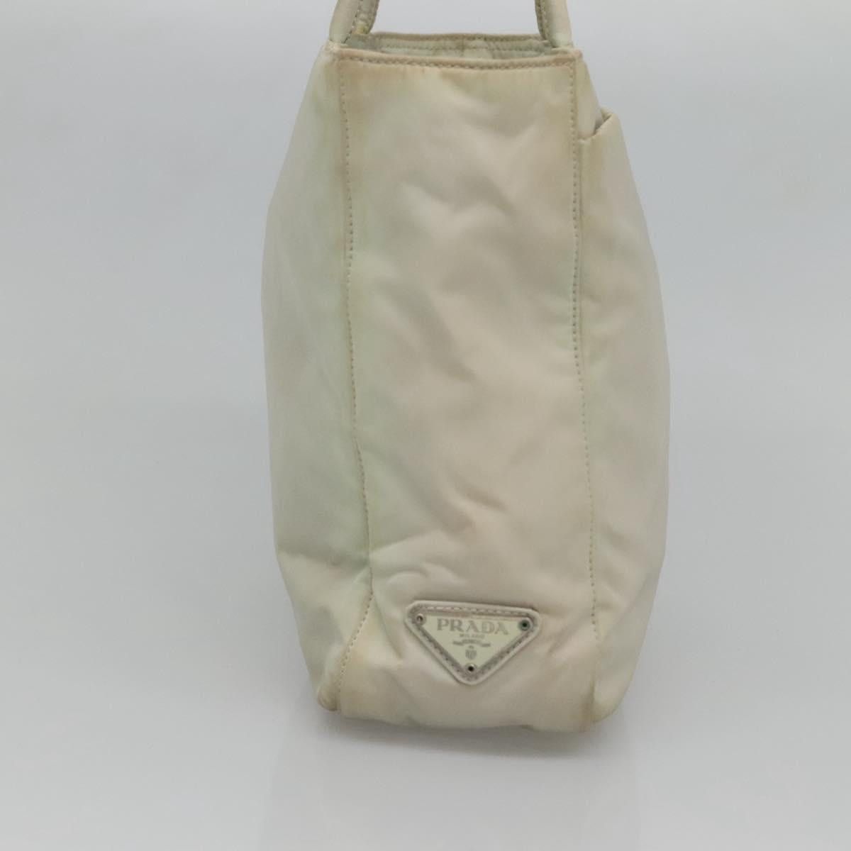 Prada PRADA Hand Bag Nylon White Size ONE SIZE - 4 Thumbnail