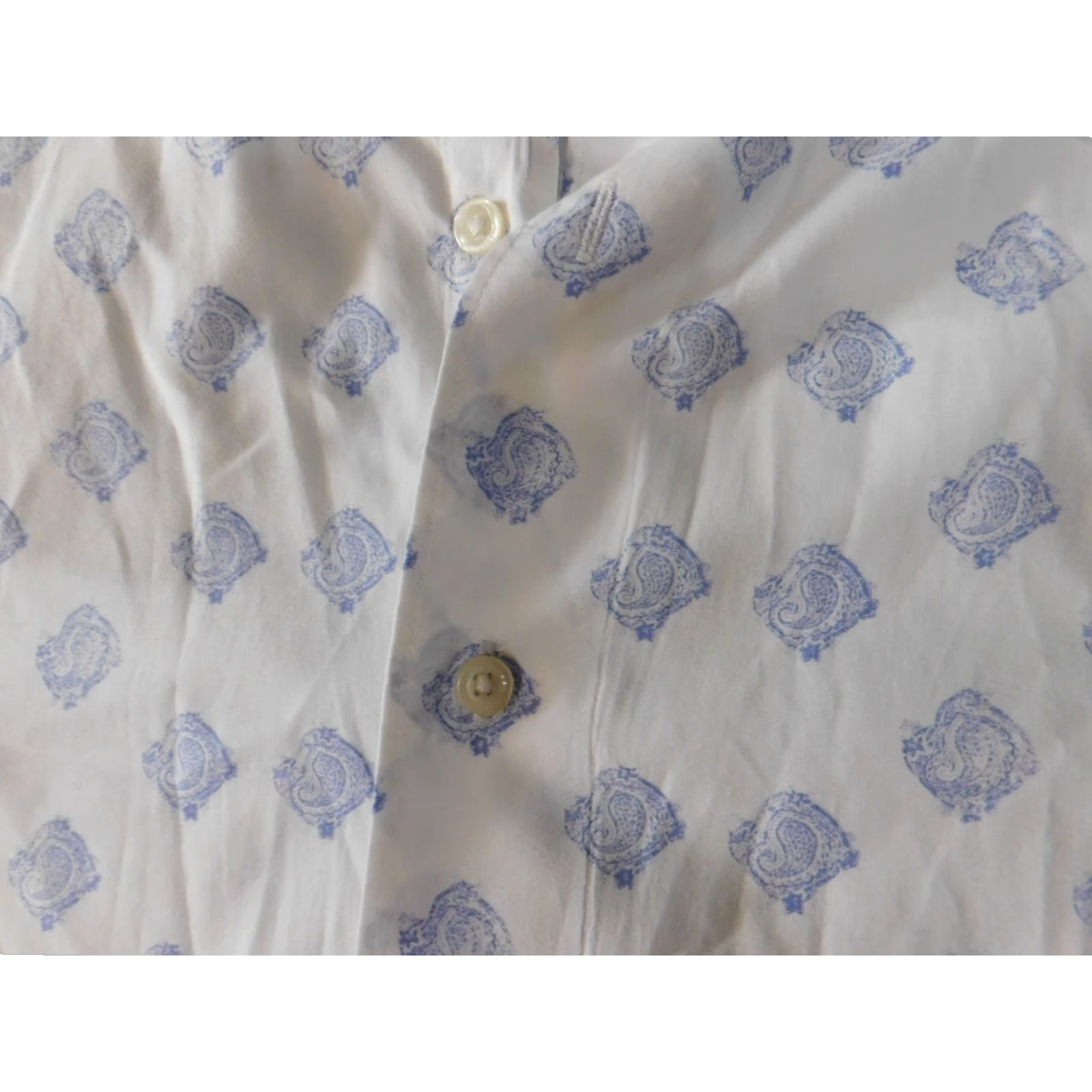 Cremieux Cremieux Mens Shirt 2XL White classic button up casual Short Sleeve Collared Button-Up Knit Cotton Logo Pockets Slimming Vintage No Size US XXL / EU 58 / 5 - 5 Thumbnail