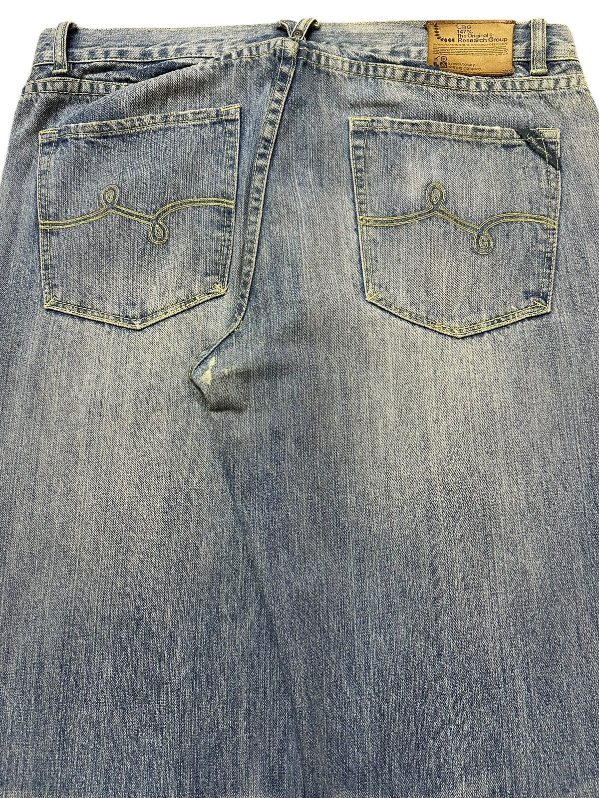 Sugar Cane Vintage Japanese Brand Mud Faded Wash Style Baggy Jeans Size US 36 / EU 52 - 6 Thumbnail