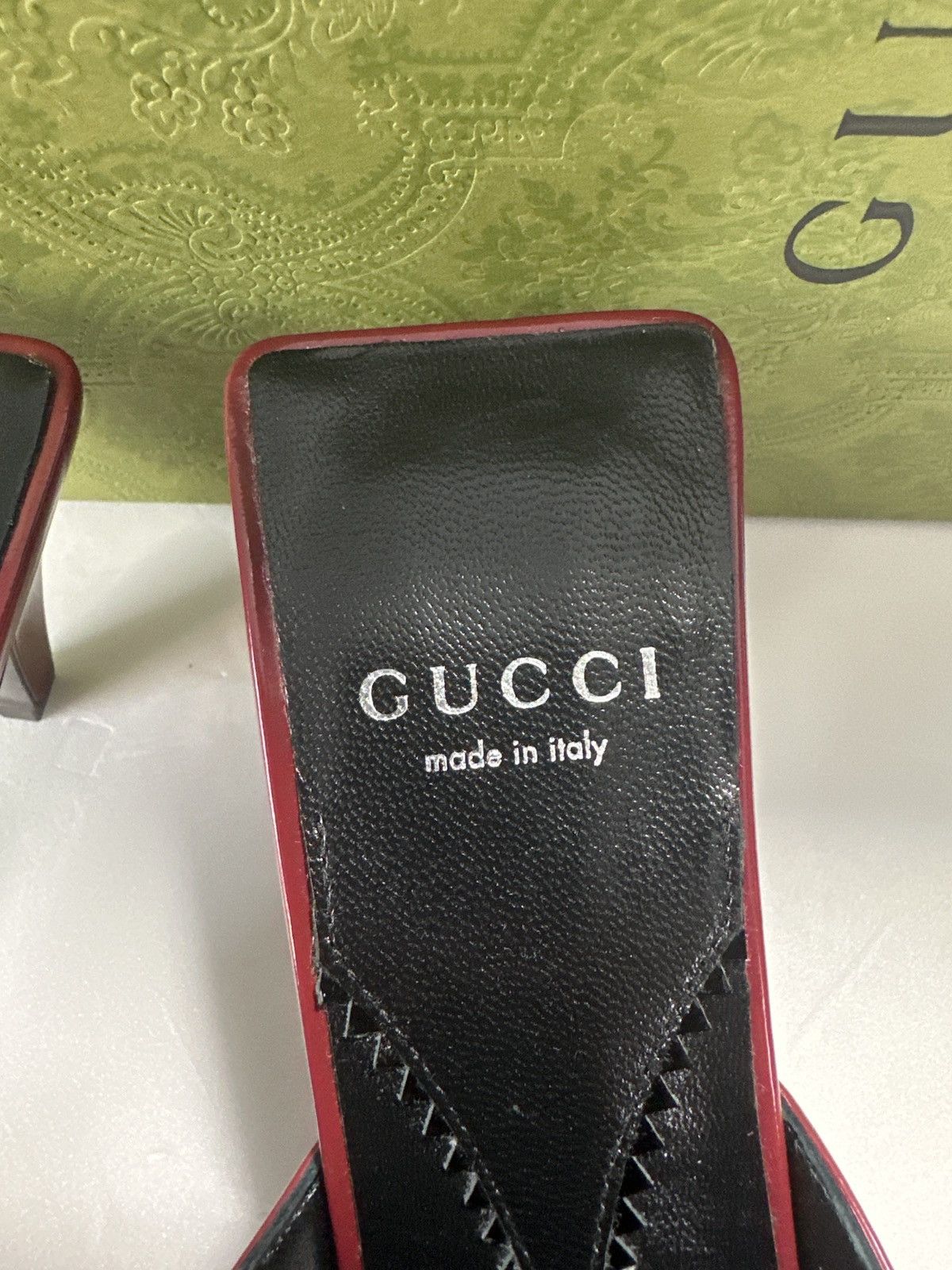 Gucci Gucci Horsebit Kitten Heel Flip Flop Size US 8 / IT 38 - 10 Thumbnail