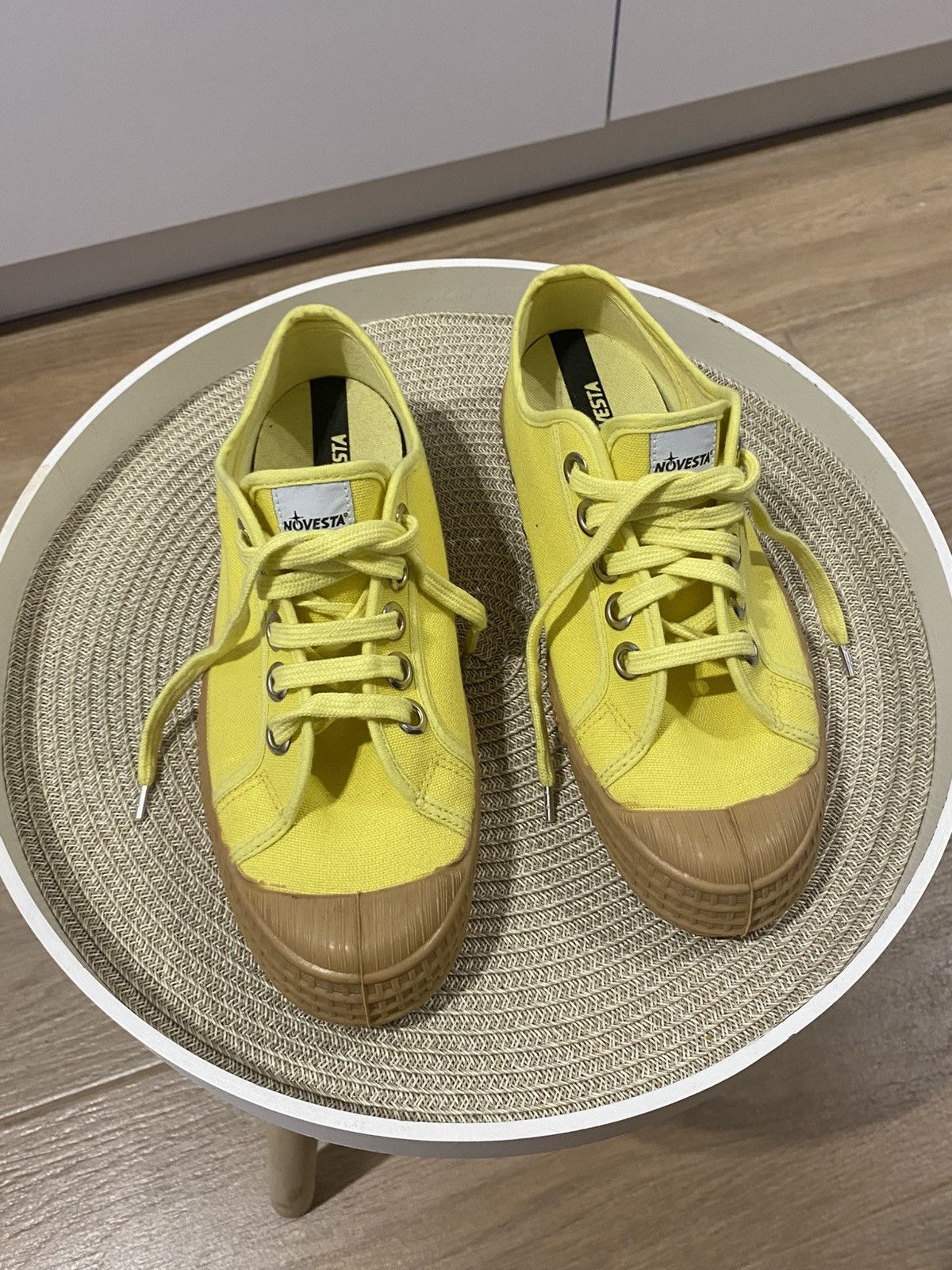 Novesta Novesta Star Master Citron Yellow Shoes Size: 38/24cm insole Size US 8 / IT 38 - 1 Thumbnail