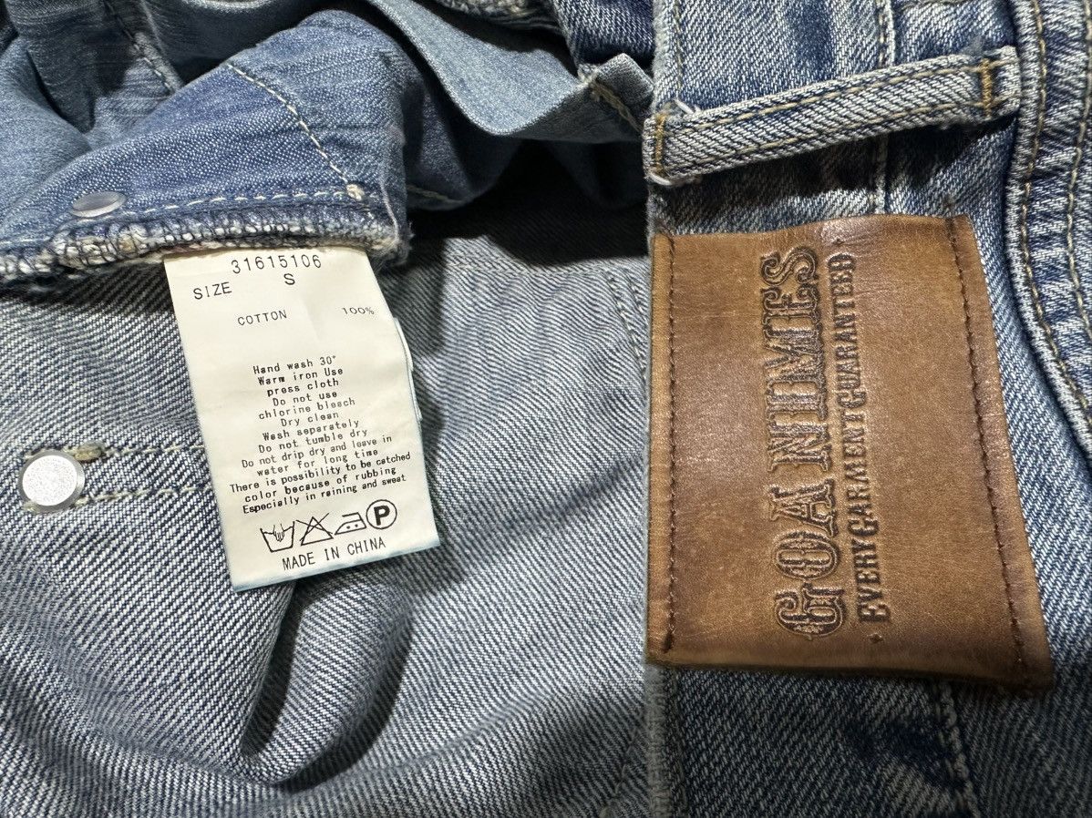 GOA 🔥Y2K Archived Goa Blue Denim Size US 29 - 11 Thumbnail