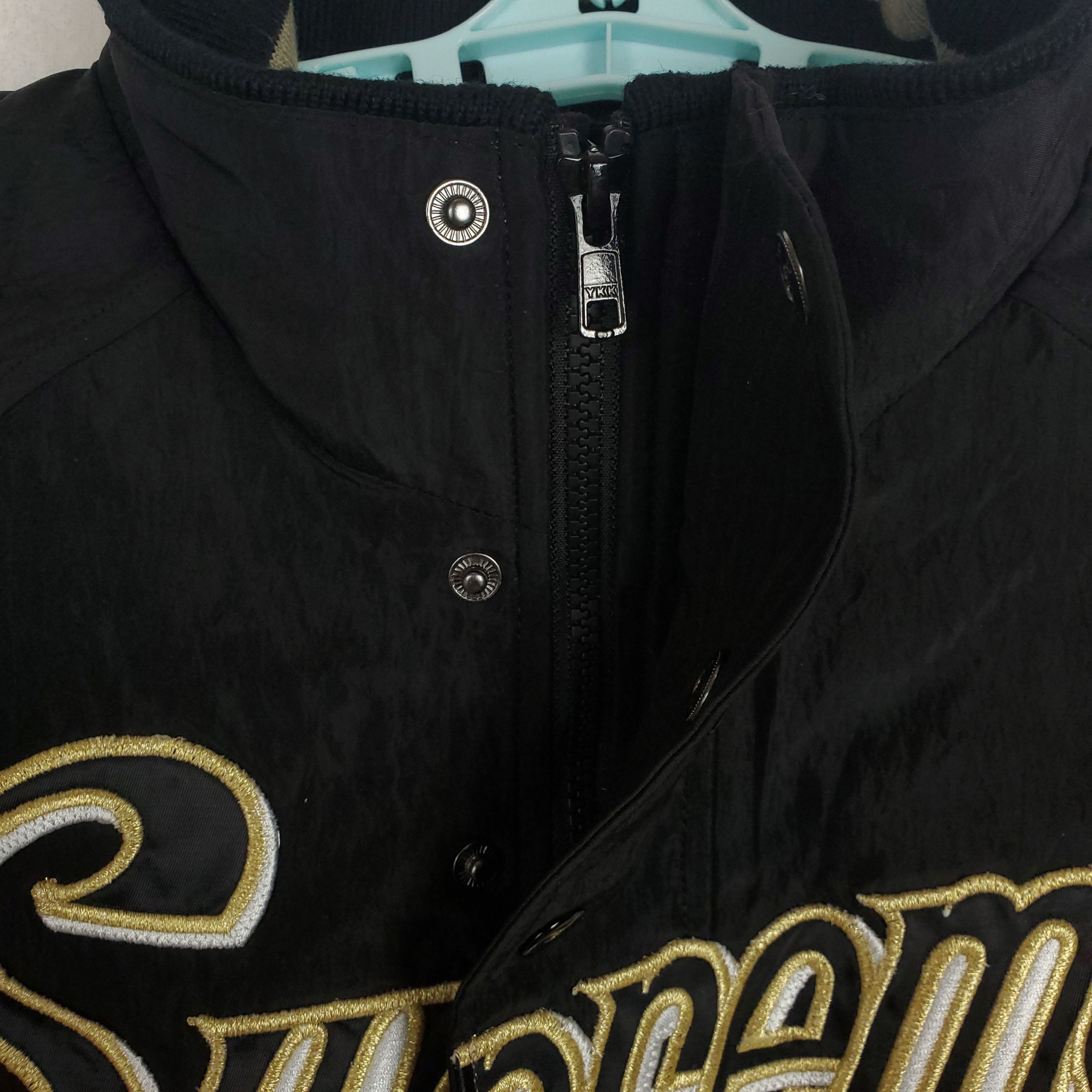 Mitchell & Ness × Supreme Supreme x Mitchell & Ness Large Jacket Black Nylon New Size US L / EU 52-54 / 3 - 7 Thumbnail