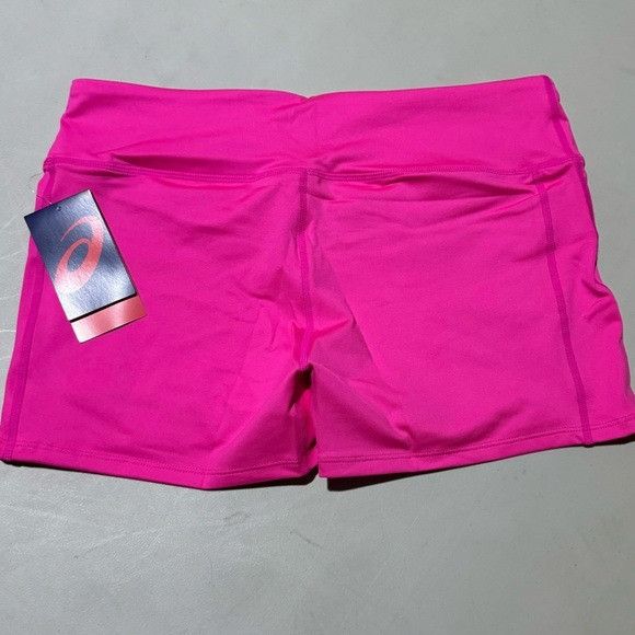 Asics NWT ASICS WOMEN’S 3IN COMPRESSION PINK SHORTS SZ LARGE L Size 28" / US 6 / IT 42 - 5 Thumbnail