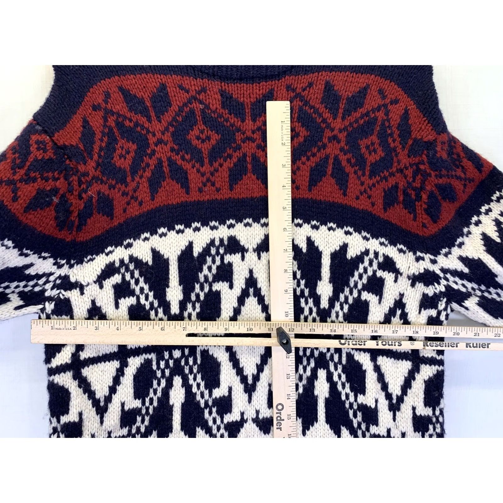 American Eagle Outfitters American Eagle Outfitters Sweater Unisex Wool Knit Crew Neck 100% Lambswool 90s Colorful Multicolor Winter Fall Spring L Regular Size L / US 10 / IT 46 - 3 Thumbnail