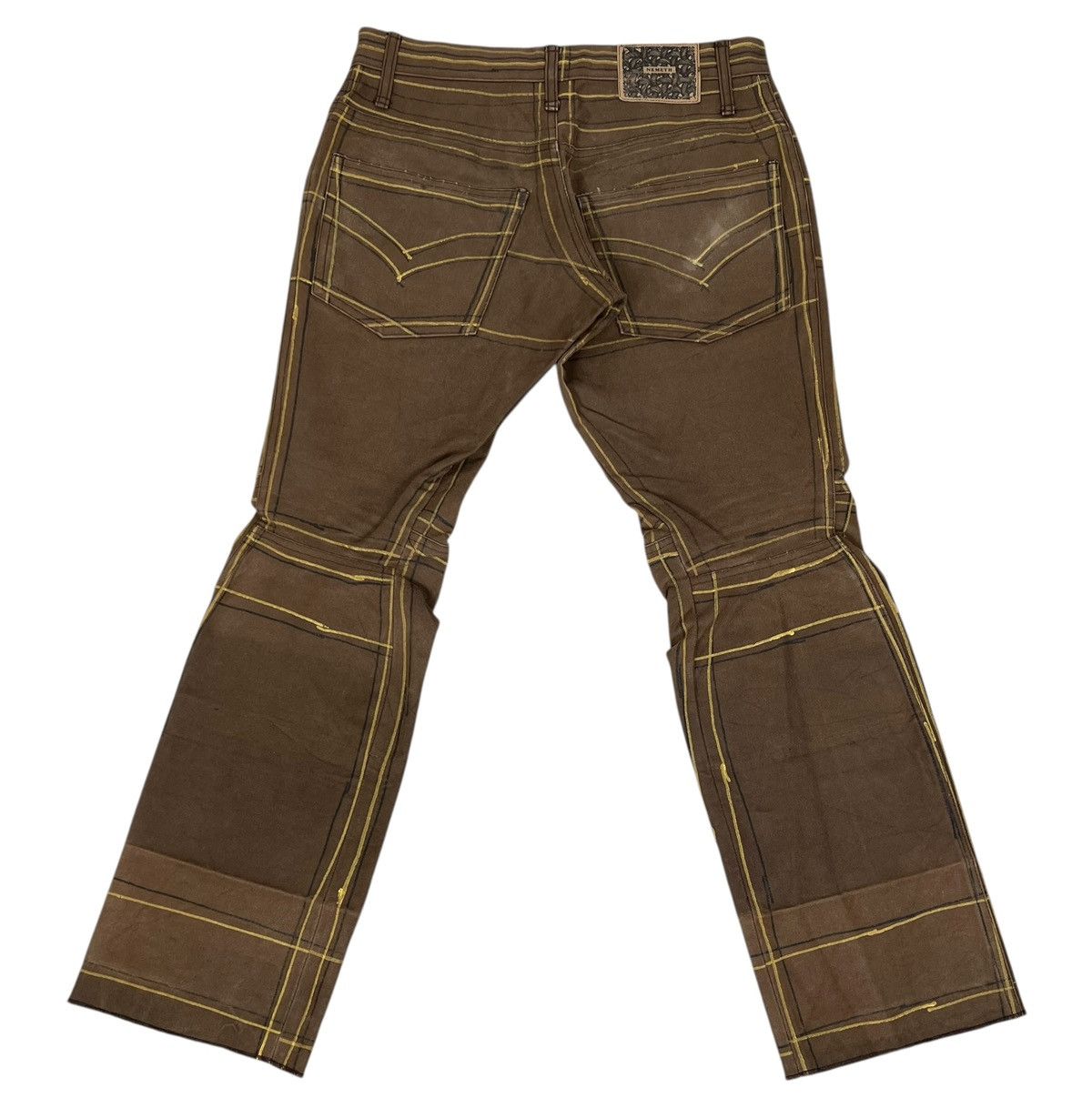 Christopher Nemeth Christopher Nemeth Archive Twill Flared Leg Trousers Size US 31 - 2 Thumbnail