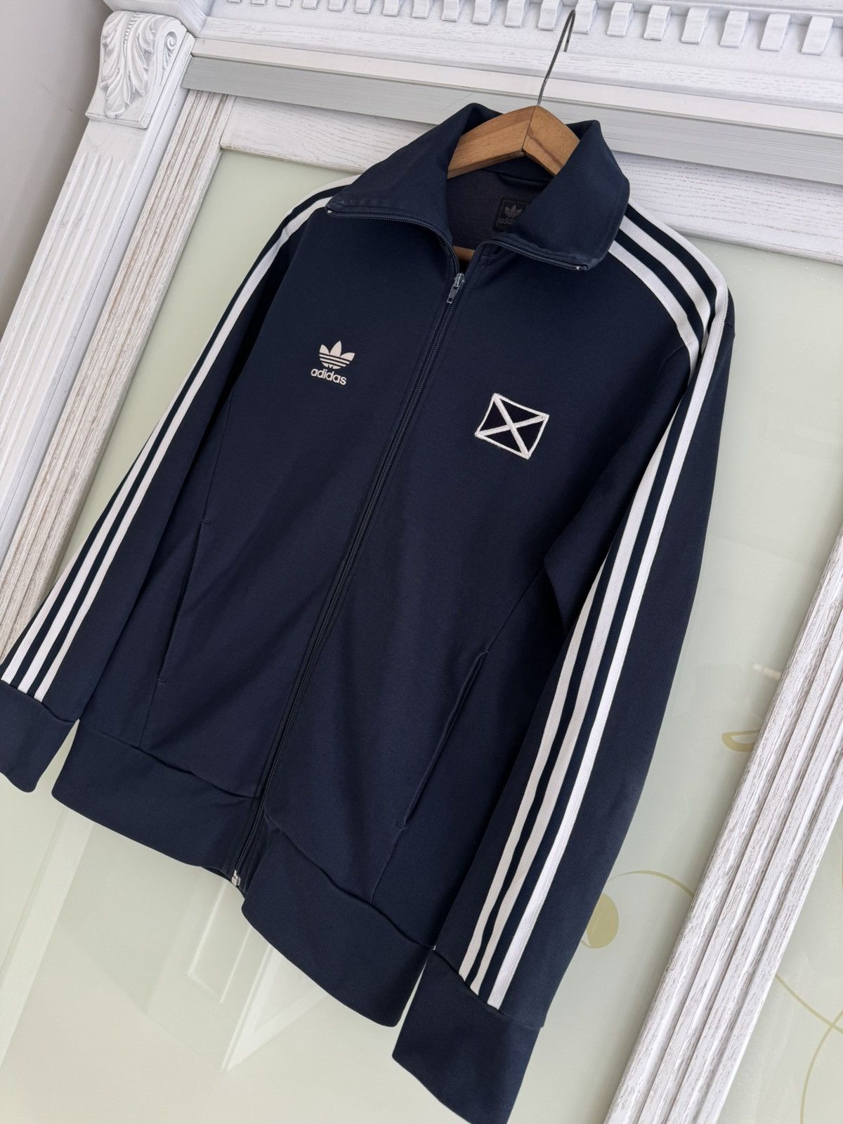 Adidas Vintage Adidas Originals Scotland Track Top Soccer Jacket Size US M / EU 48-50 / 2 - 3 Thumbnail