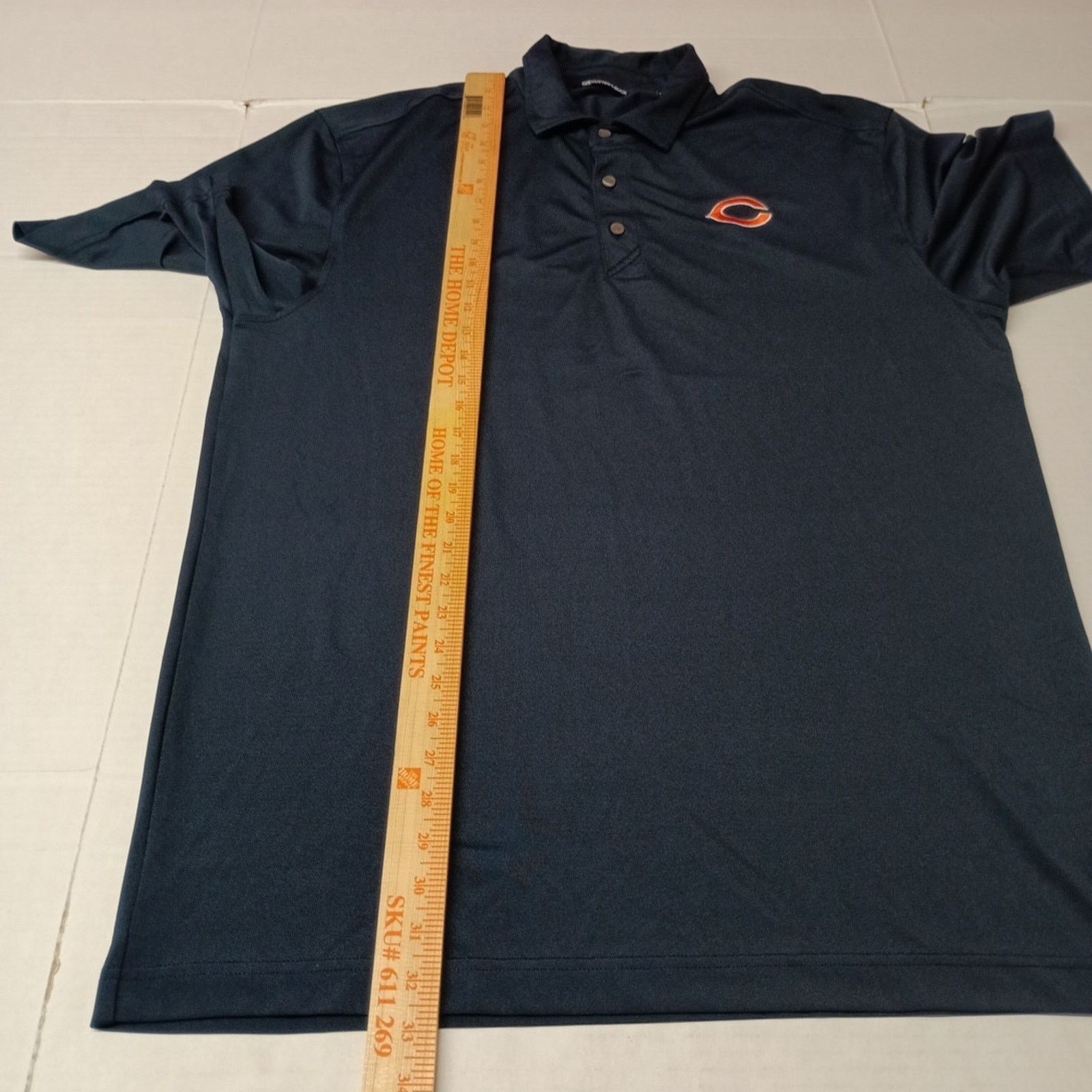Cutter & Buck Chicago Bears Cutter & Buck Polo Golf Shirt Men’s LT Blue Size US L / EU 52-54 / 3 - 5 Thumbnail