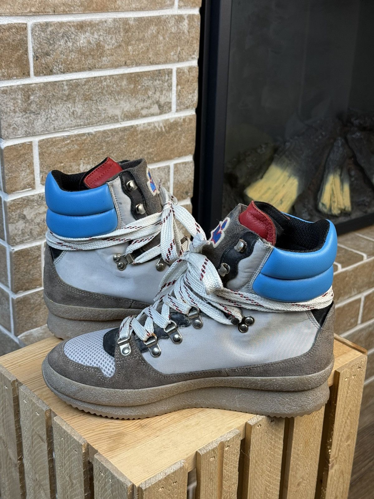 Isabel Marant Isabel Marant Gray Winter Snow Boots Size US 9 / IT 39 - 8 Thumbnail