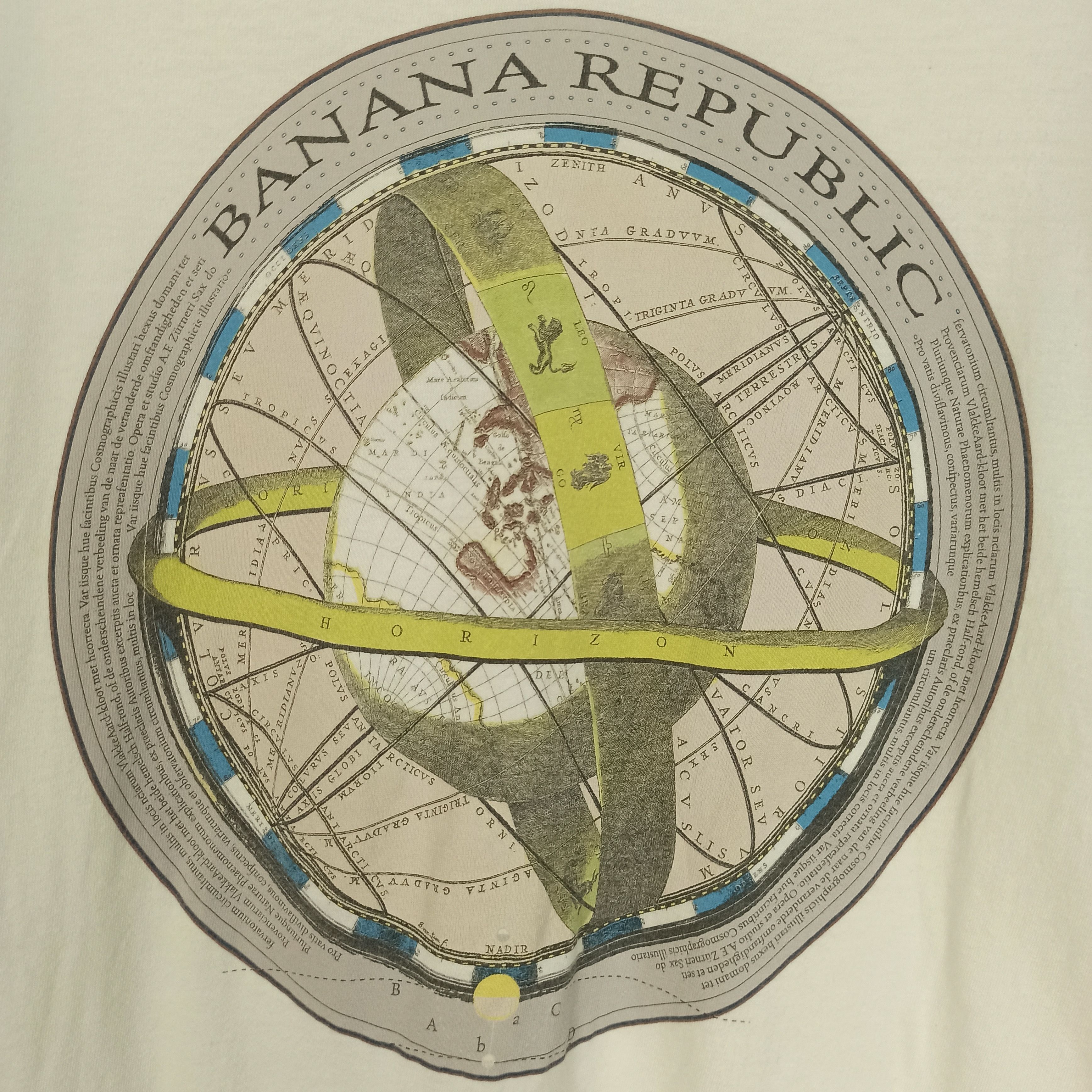 Banana Republic Vintage Banana Republic Single Pocket Made in Usa Tshirt Size US S / EU 44-46 / 1 - 3 Thumbnail