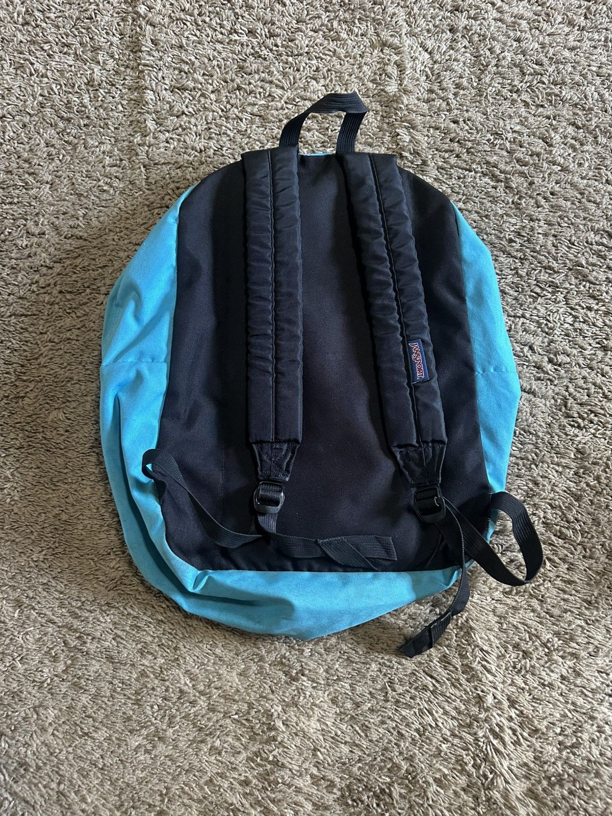 Jansport Vintage NCAA Jansport trans “triple teal” backpack 00s Size ONE SIZE - 4 Thumbnail