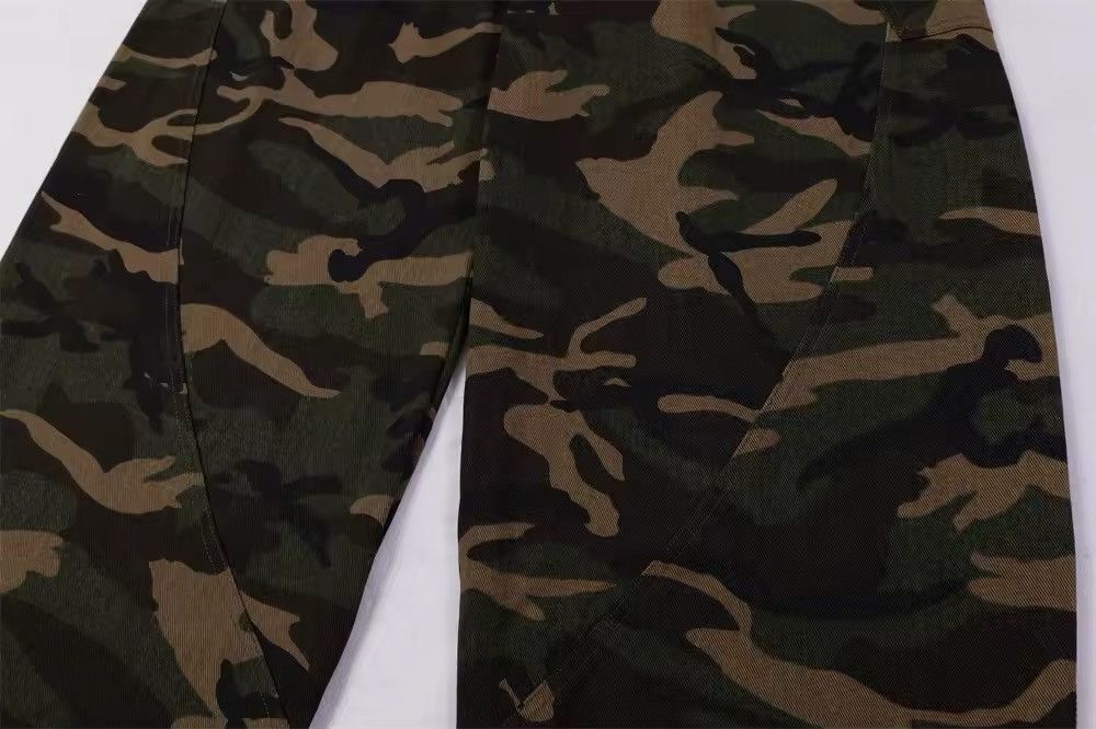 Designer × Other Camouflage Baggy Streetwear Loose Wide Leg Pants Size US 31 - 9 Thumbnail