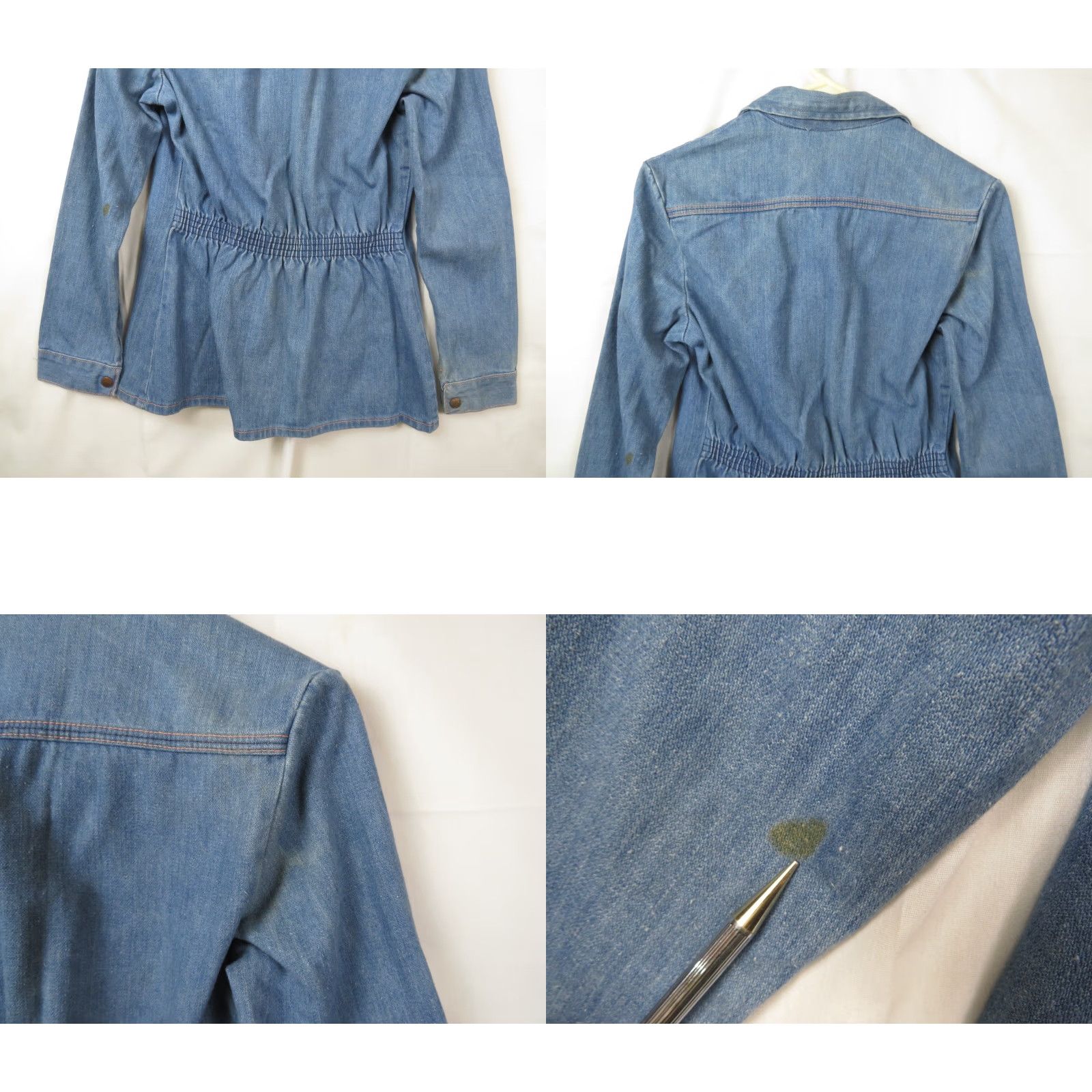 Wrangler VINTAGE Wrangler Denim Western Blazer Jacket M Women Blue 70's Western Floral? Size M / US 6-8 / IT 42-44 - 8 Thumbnail