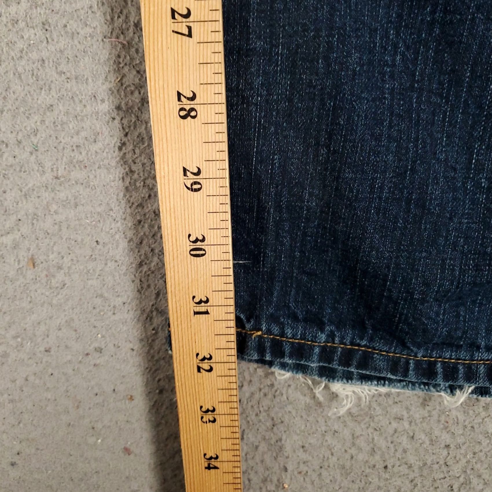 Lucky Brand Lucky Brand Jeans Mens 40x30 Blue Medium Wash 181 Relaxed Straight Denim Baggy Size US 40 / EU 56 - 4 Thumbnail