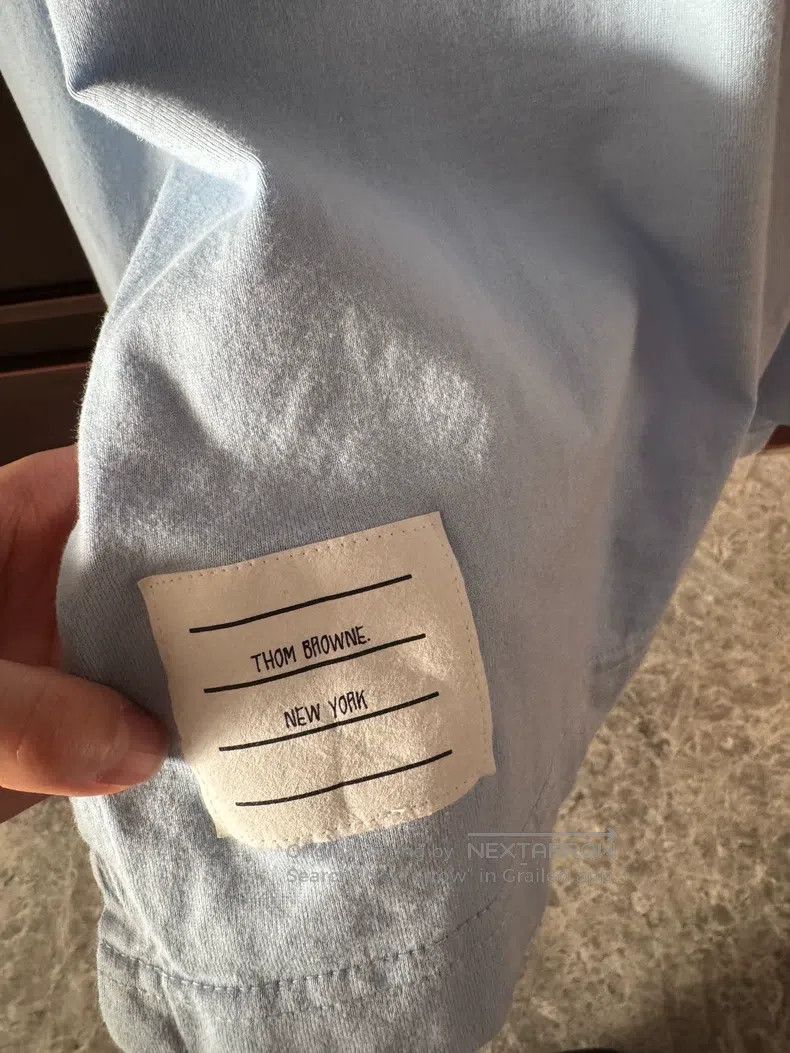 Thom Browne Thom Browne Blue hoodie Size S / US 4 / IT 40 - 3 Thumbnail